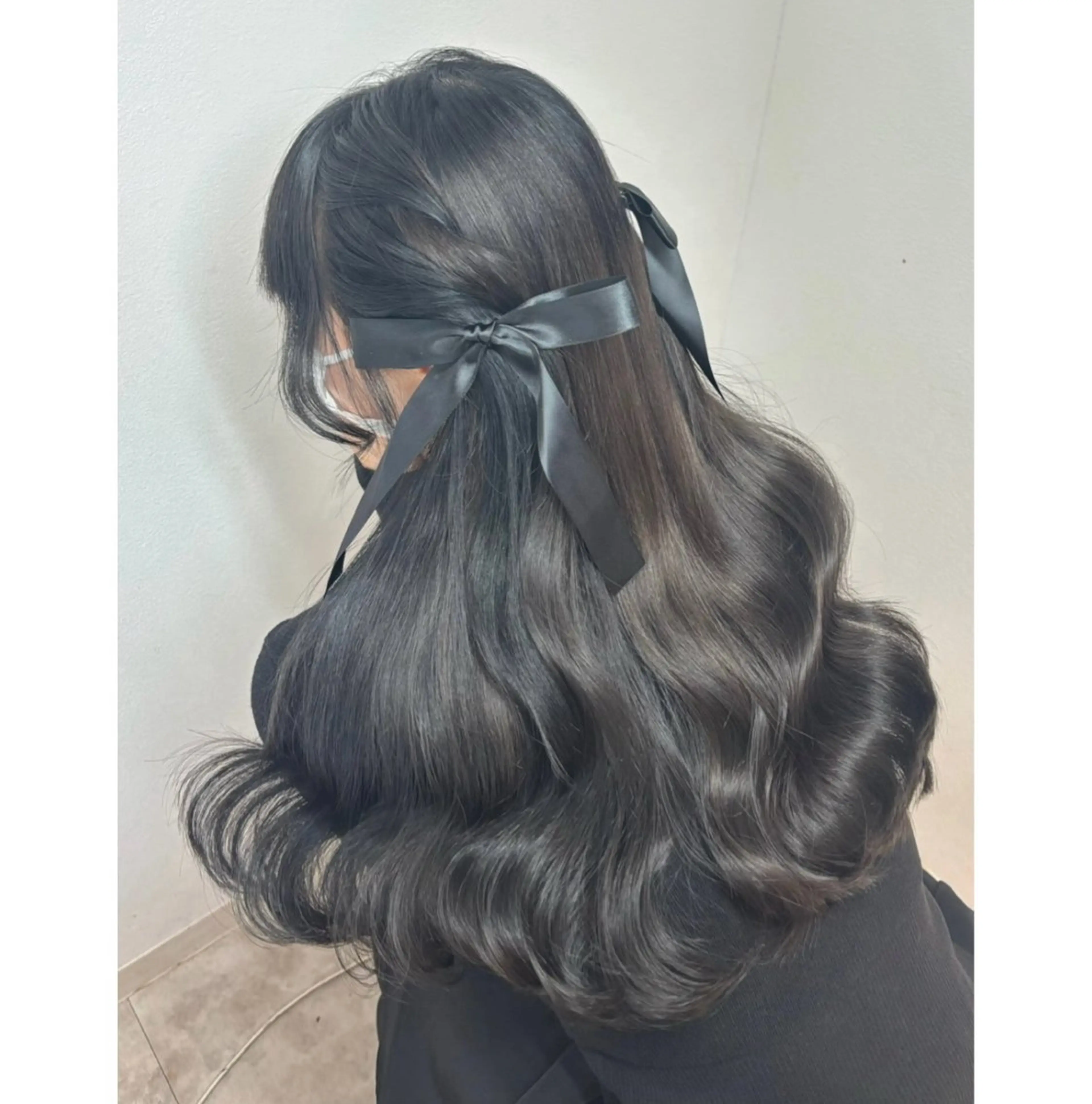 ミディアム カラー 艶髪ハイトーン/ ブロンド/Nagiのヘアスタイル