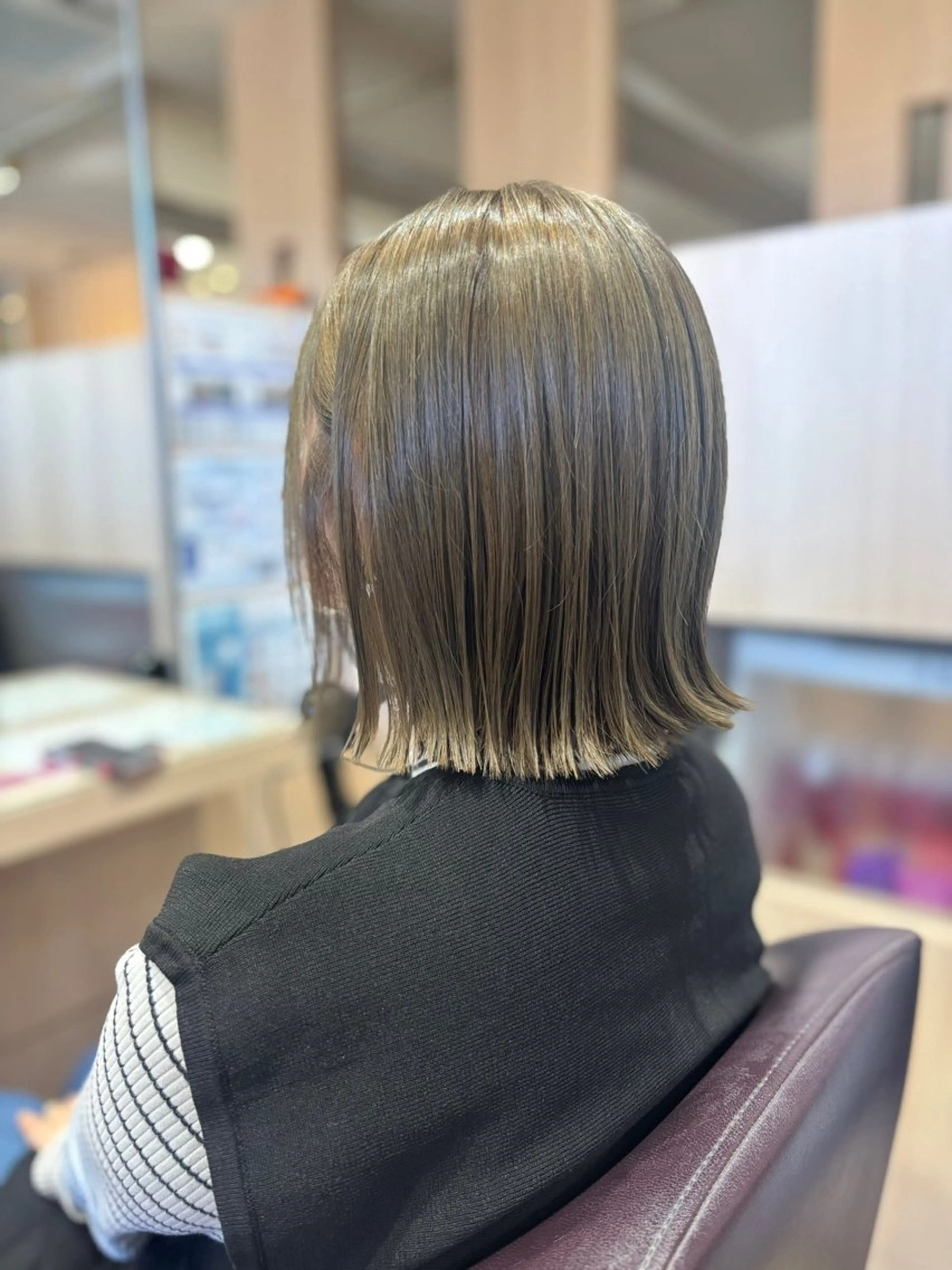 カラー 下澤 天音のヘアスタイル