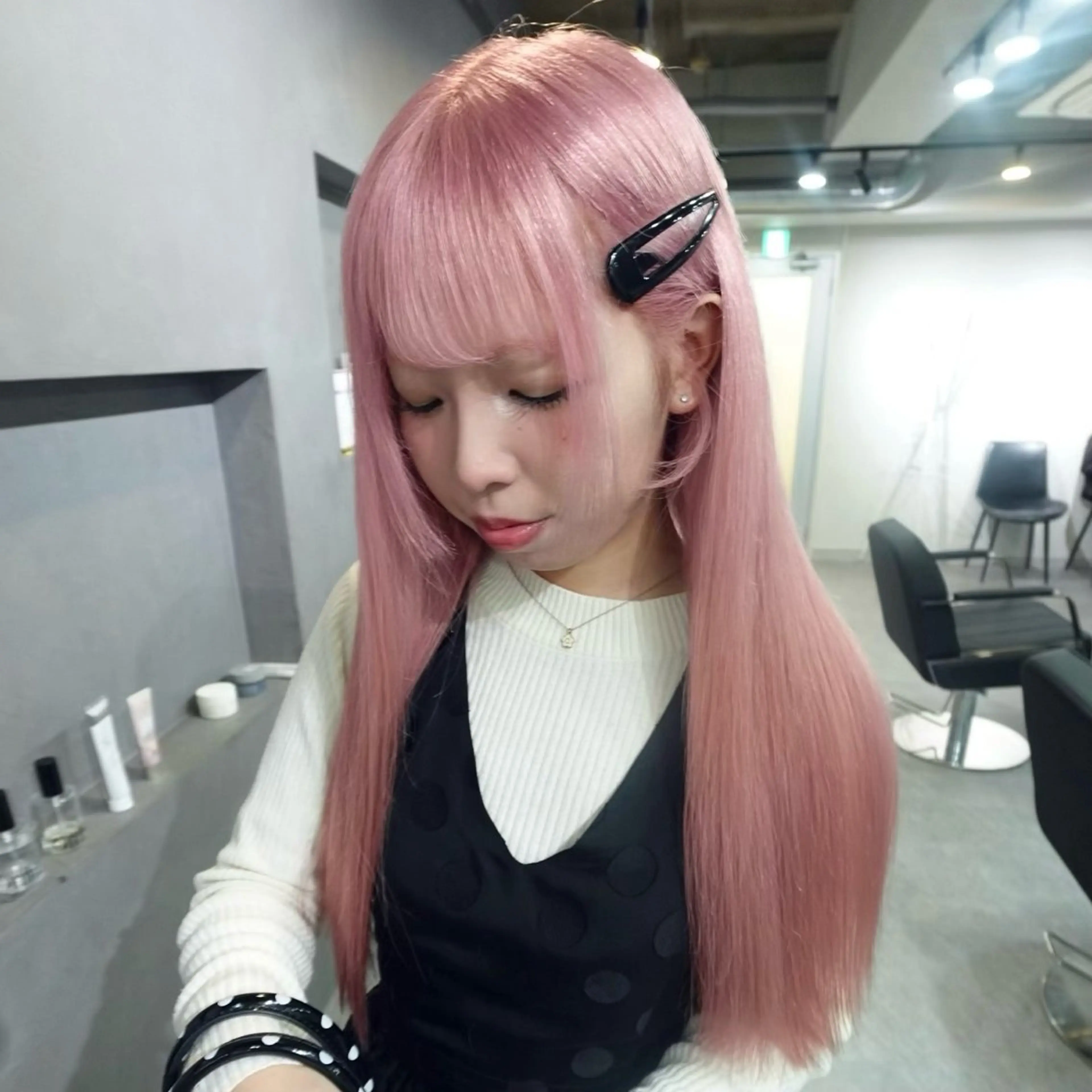 💞［*新規*ロングリタッチ3ヶ月以上］💞リタッチダブルカラー（ケアブリーチ＆カラー）の写真