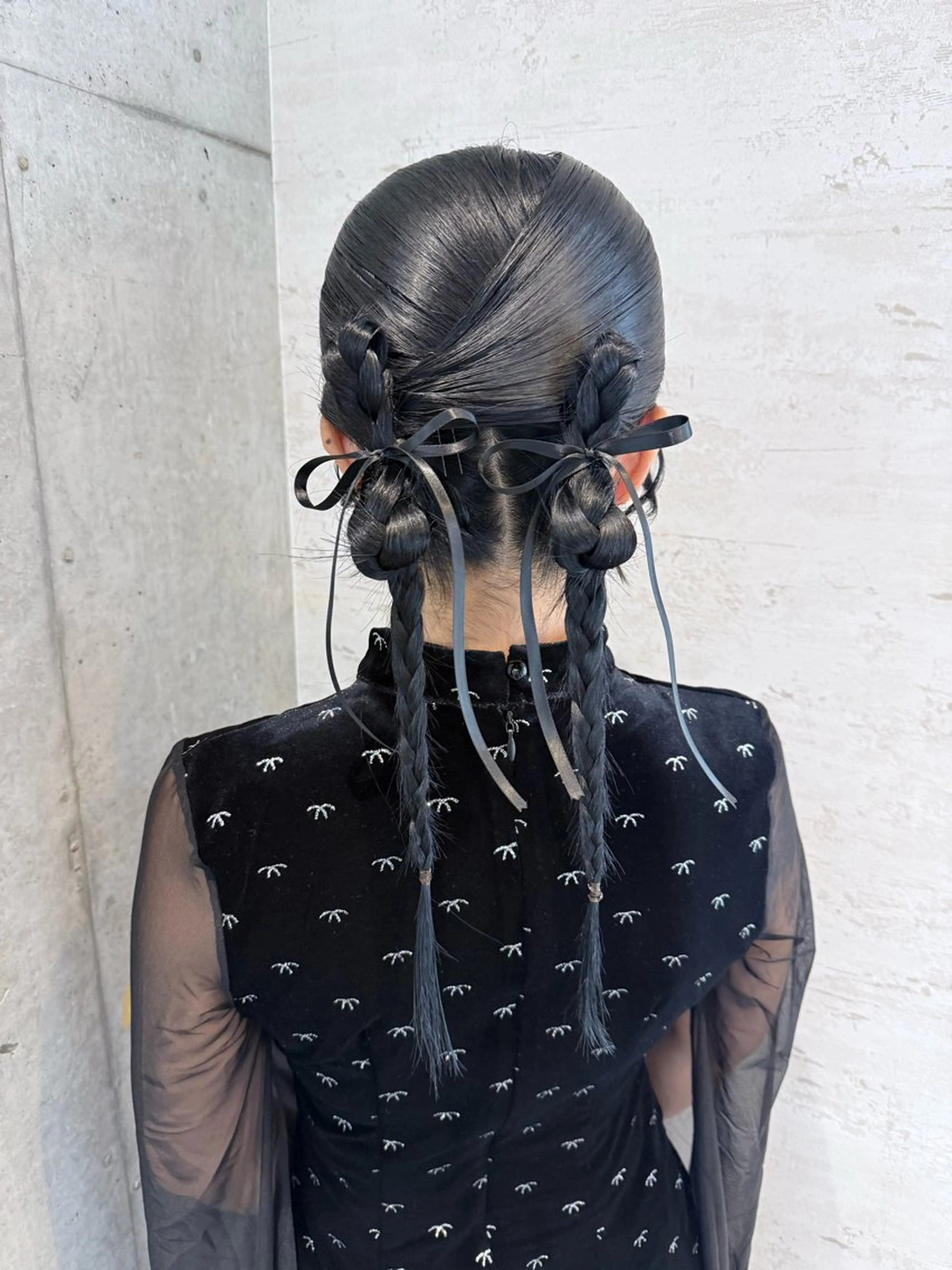 ロング ヘアアレンジ 女性に人気♪ はやしほのかのヘアスタイル