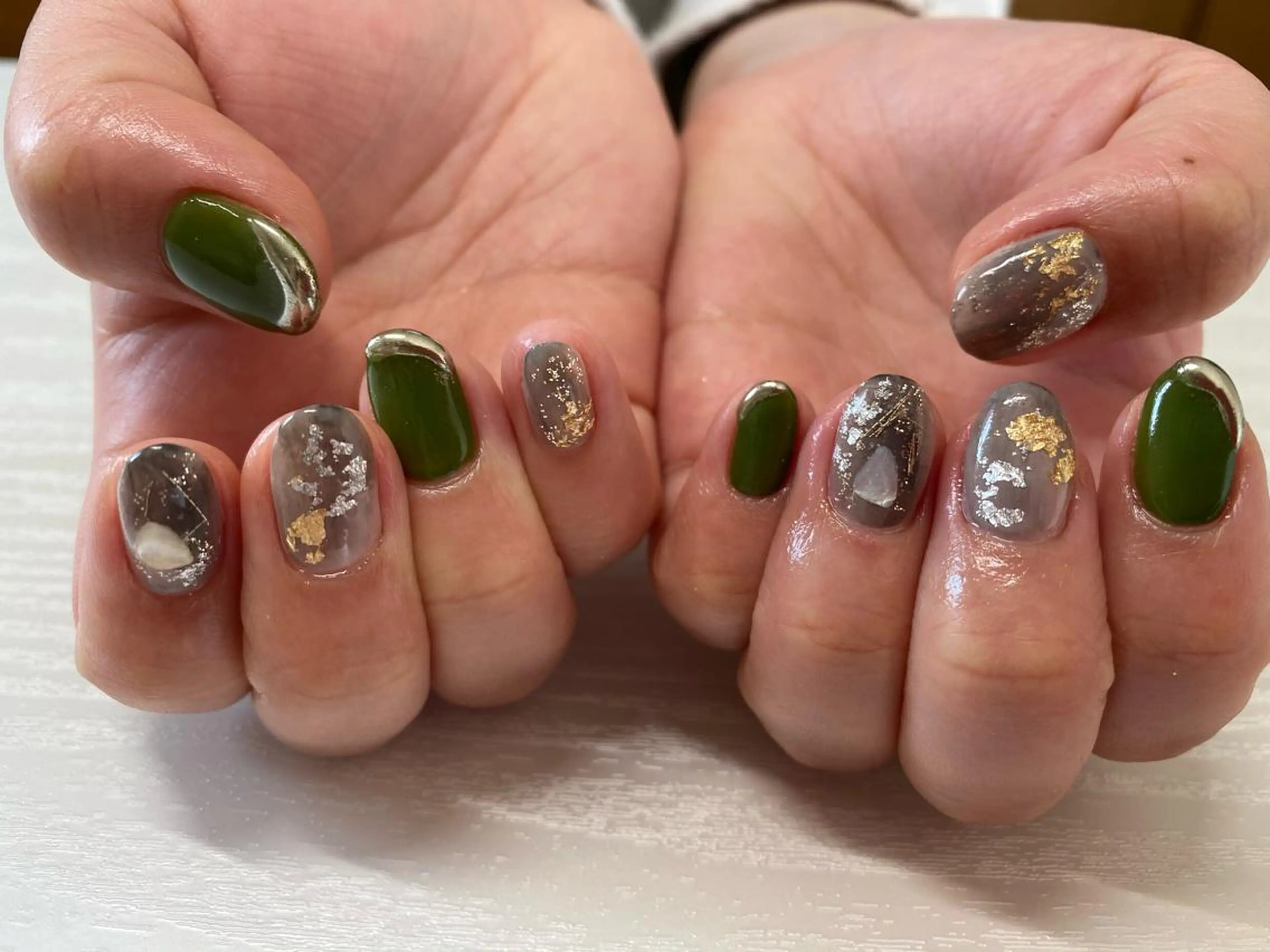 ネイル 下道 舞優のネイルデザイン