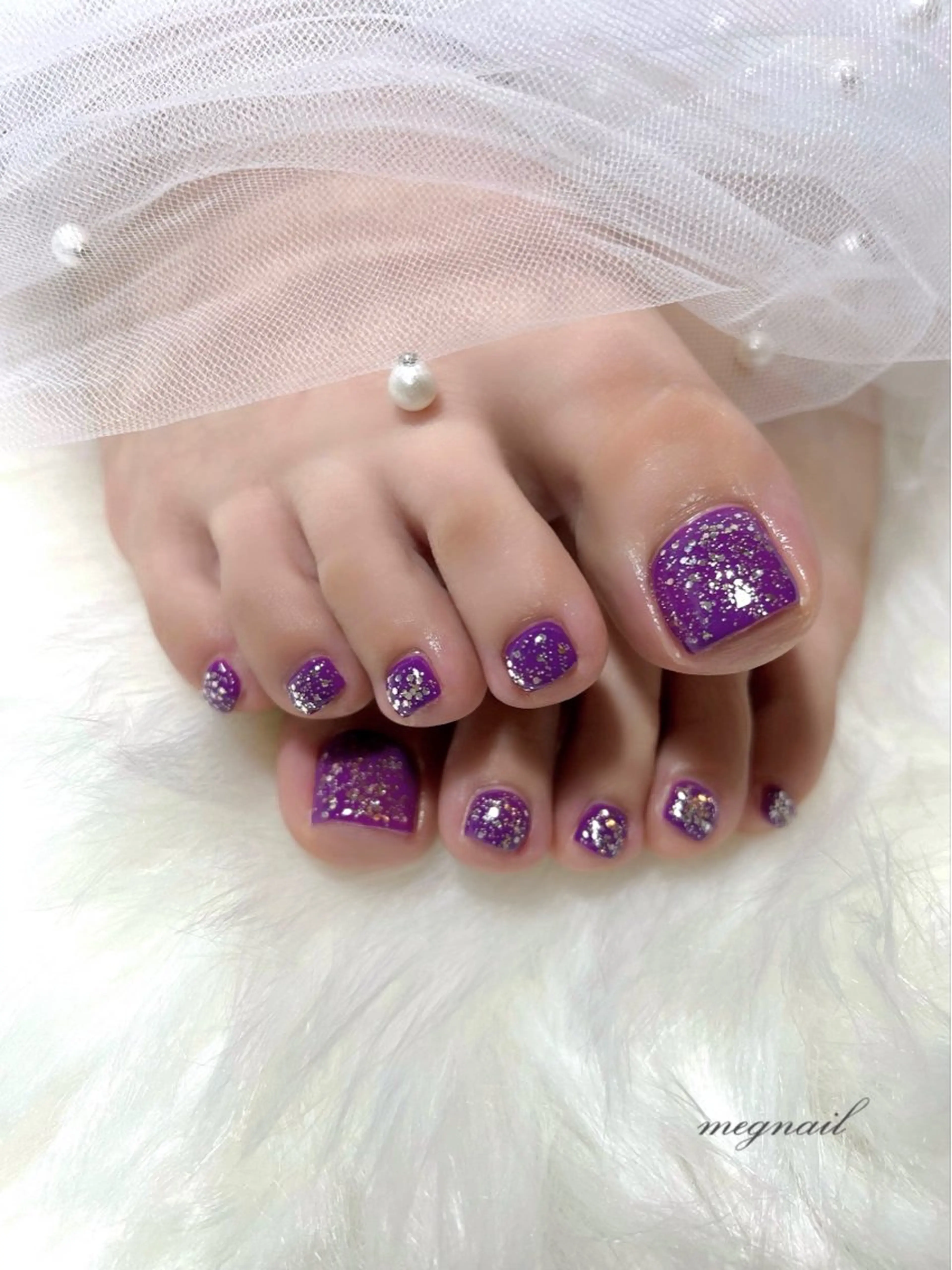 ネイル フットネイル meg nailのネイルデザイン