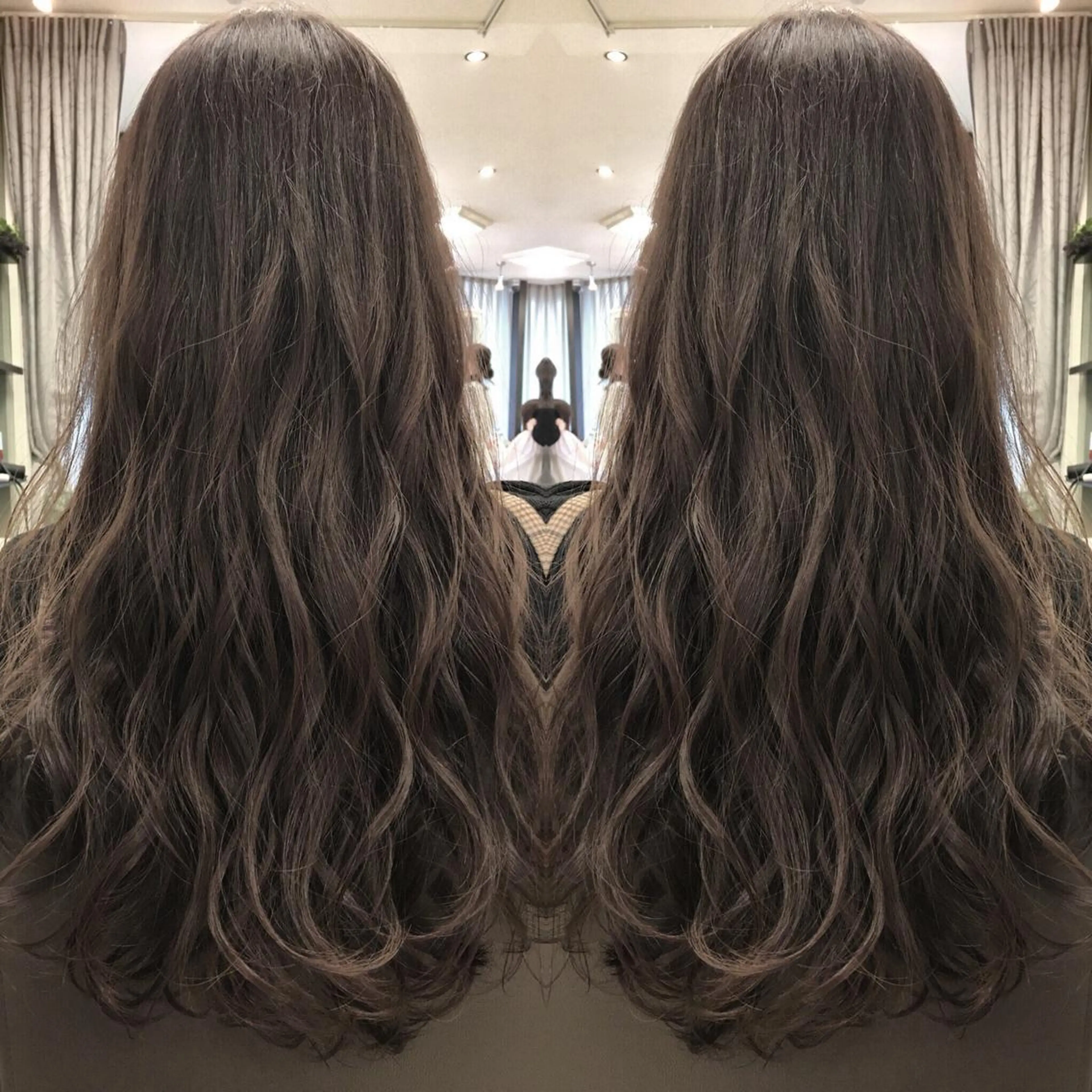 ロング カラー box  mico. mutsumiのヘアスタイル