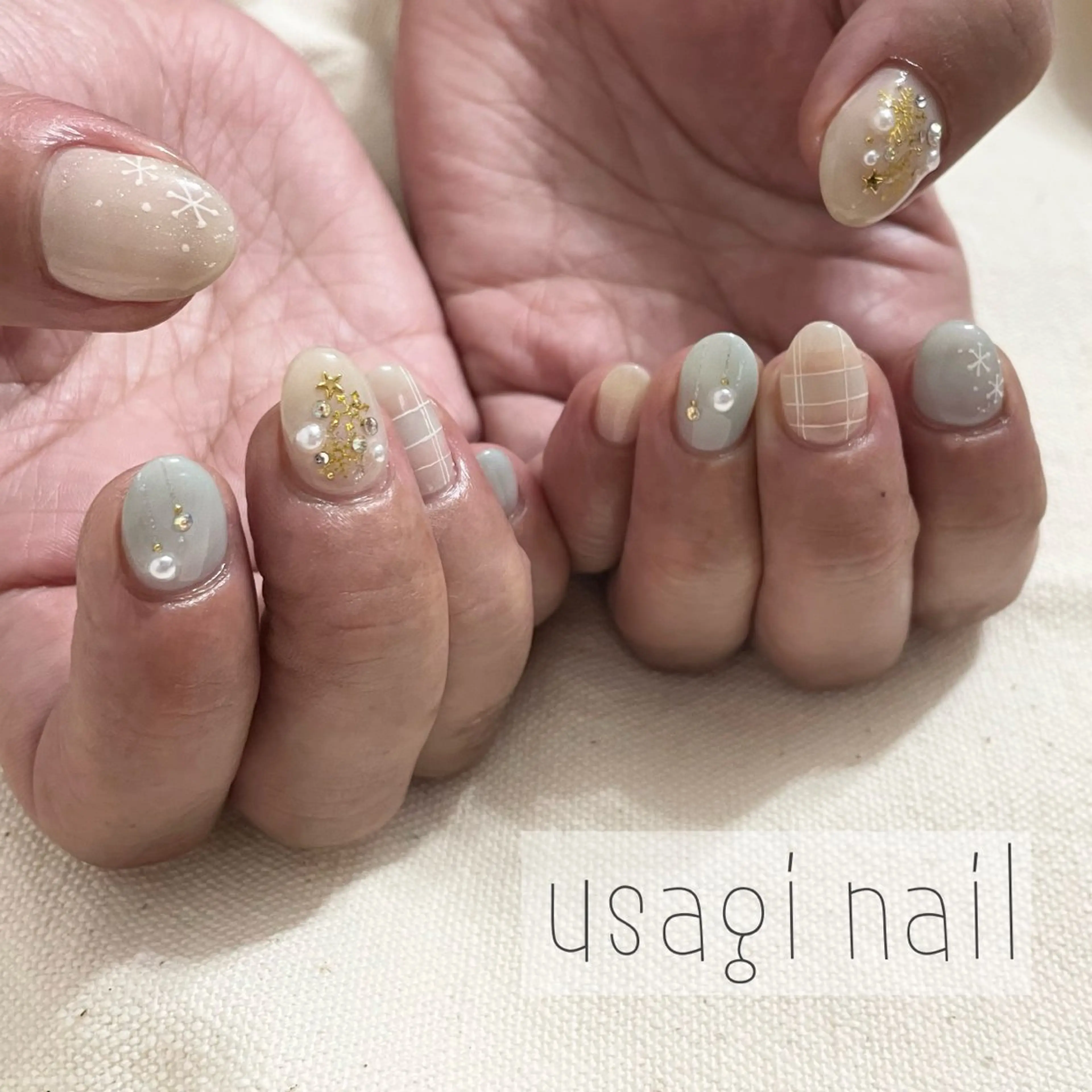 ネイル ハンドネイル usagi nailのネイルデザイン
