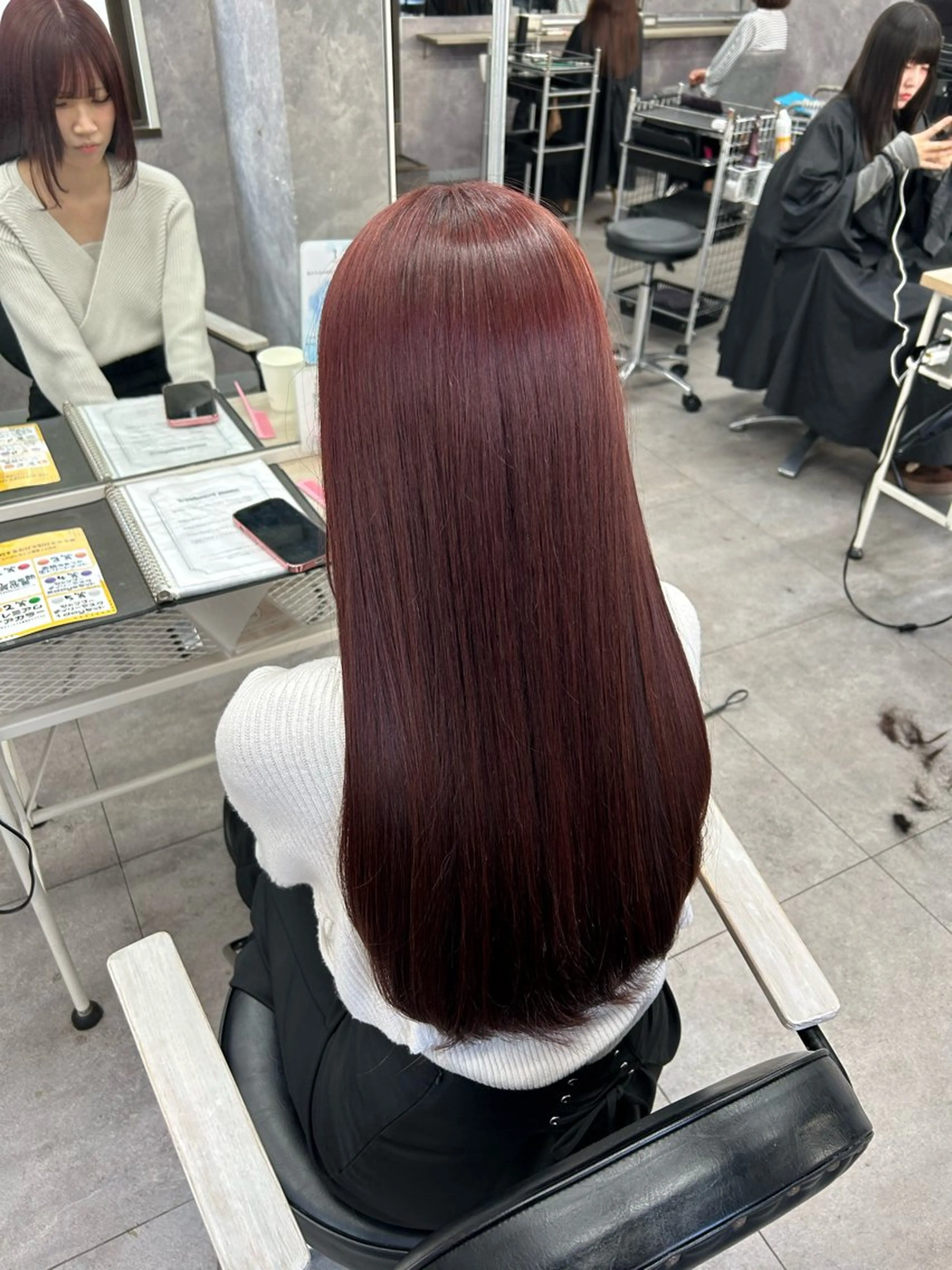ミディアム カラー カット ヘアカラー トリートメント 暖色カラー🪷 オタク美容師🎶のヘアスタイル