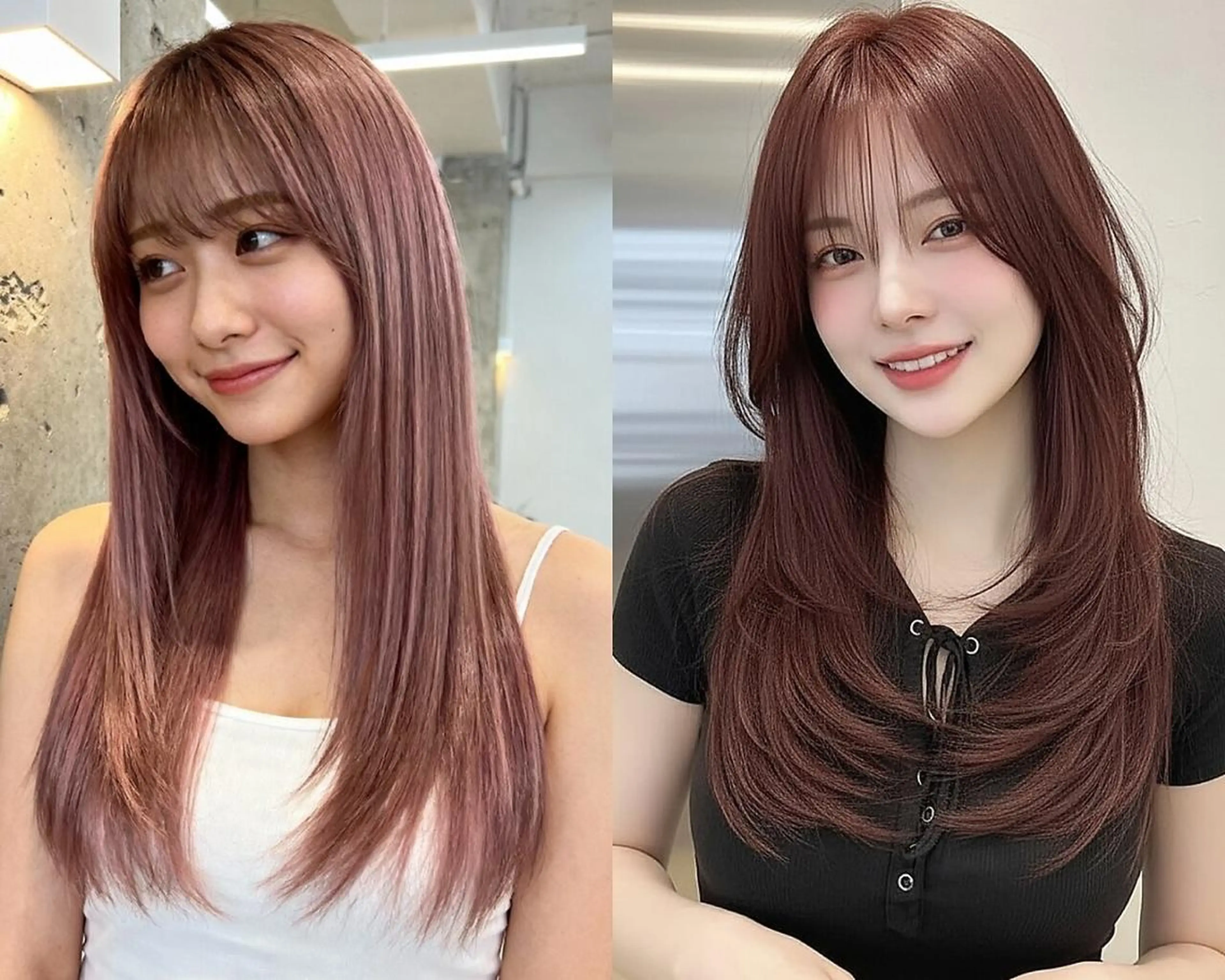 ✂️似合わせカット✨韓国レイヤー/顔周りカット/小顔カット【立川】の写真