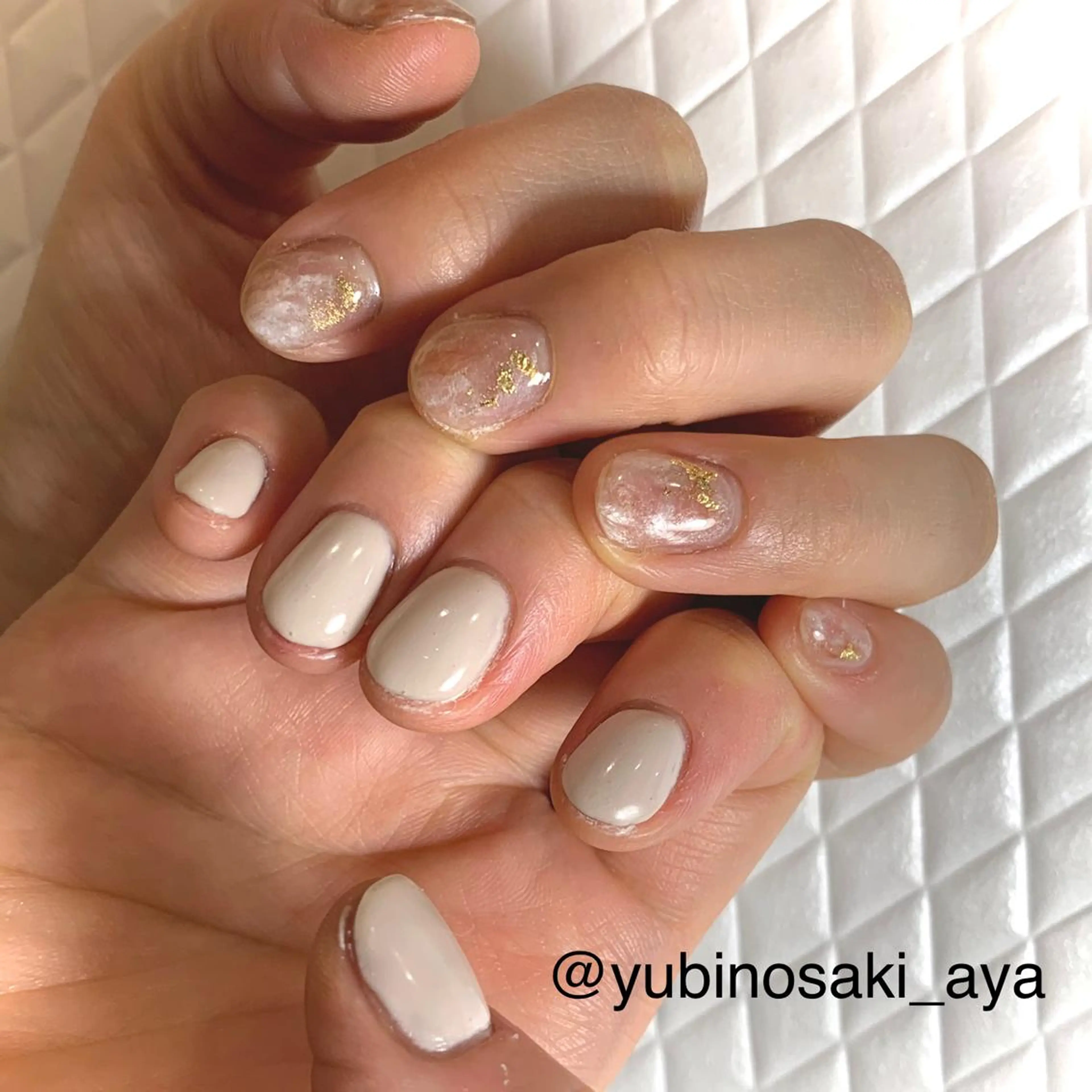 ネイル ゆびノさき茨木店 ニュアンス/アートのネイルデザイン