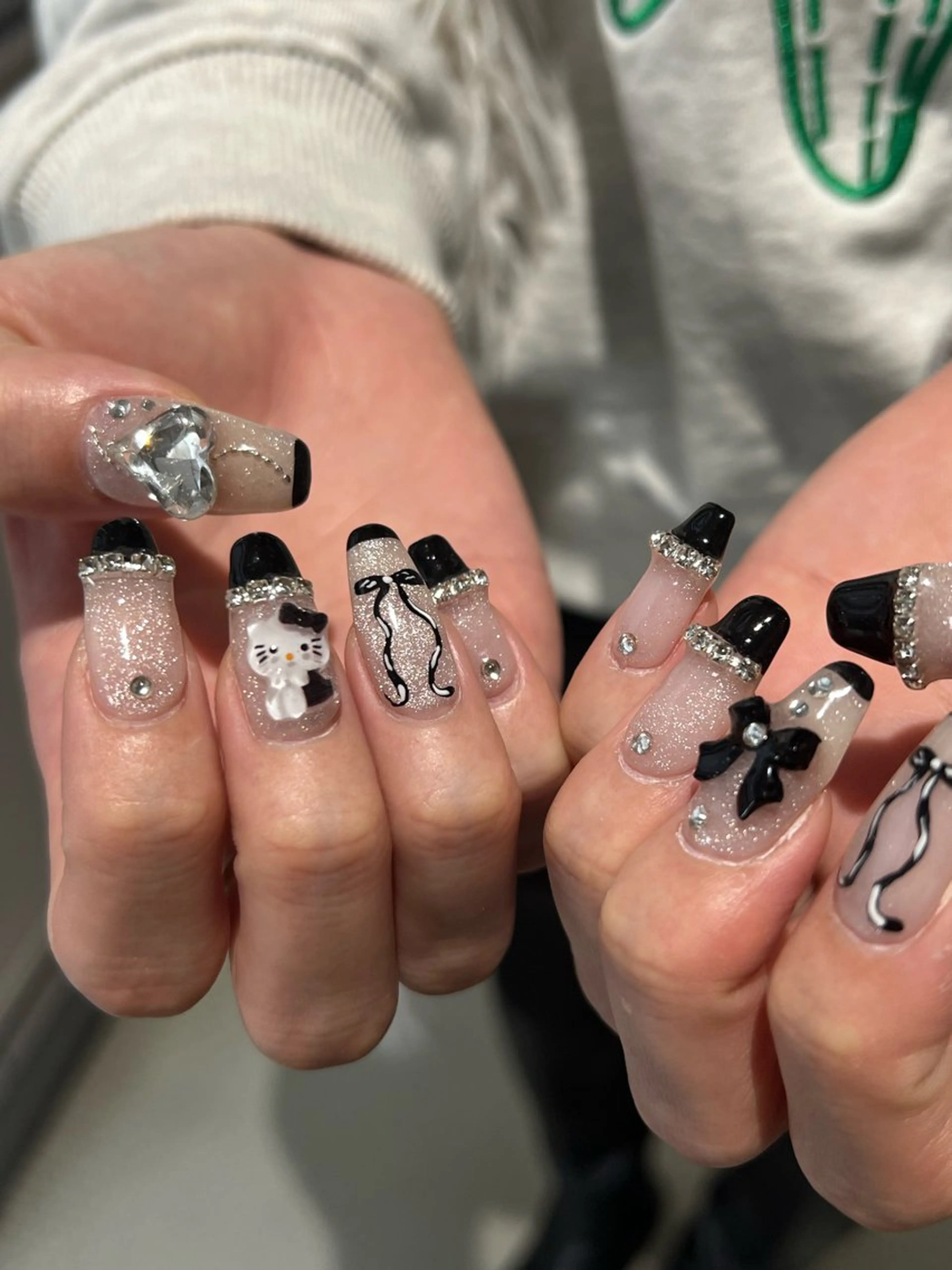 ネイル 個性派／中韓ネイル SAKURAのネイルデザイン