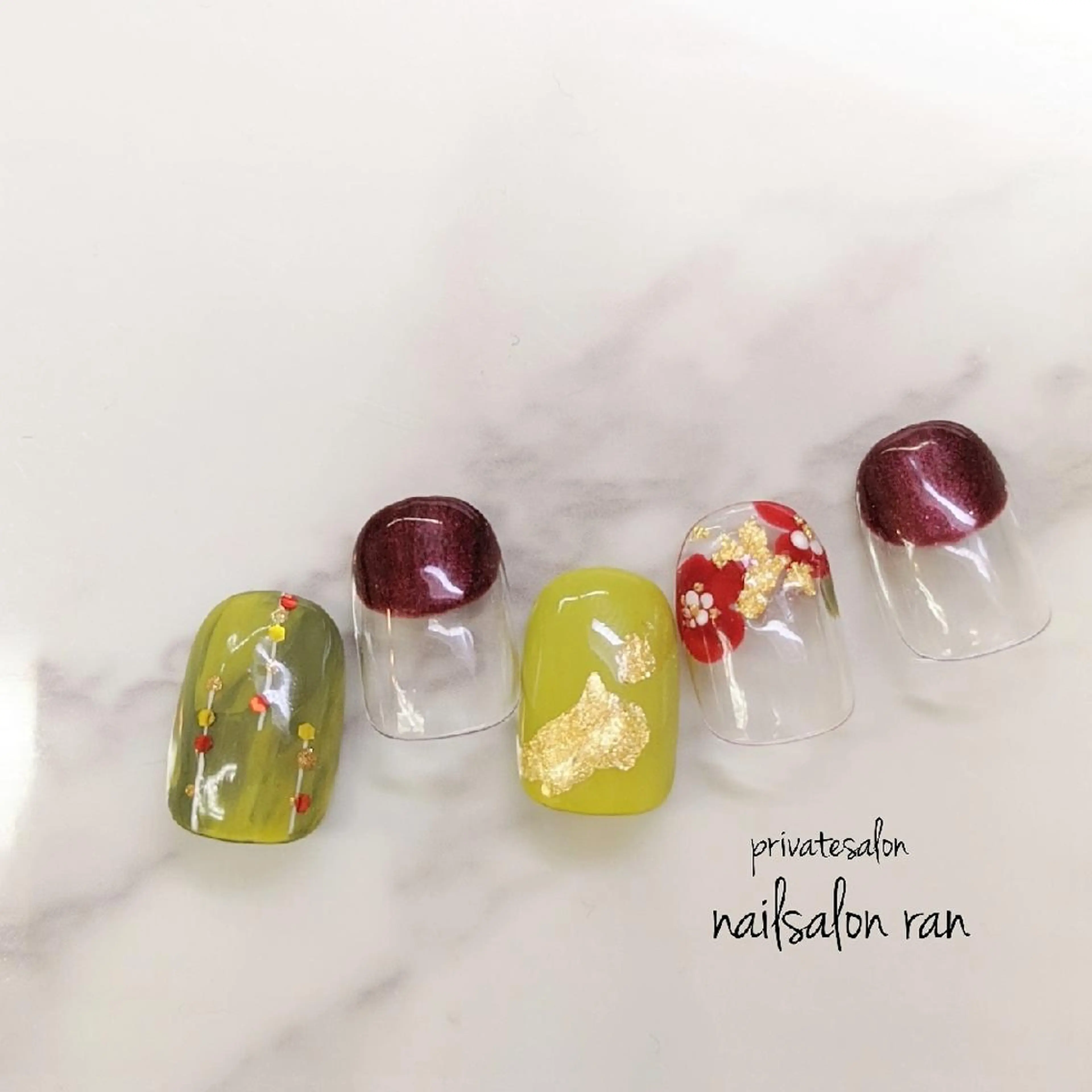 ネイル nailsalon ranのネイルデザイン