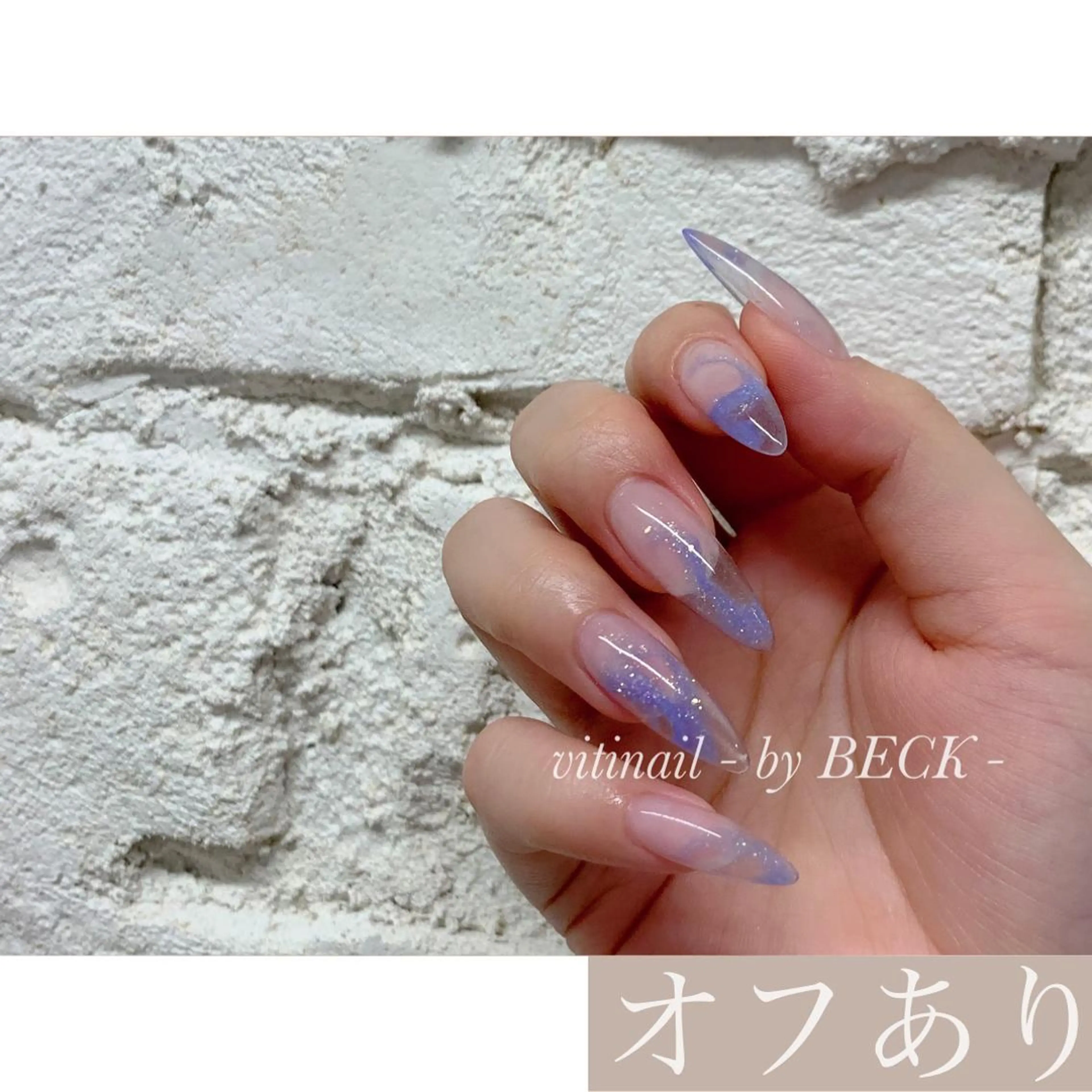 ネイル vitinail/ 𝘠𝘶𝘬𝘪.のネイルデザイン