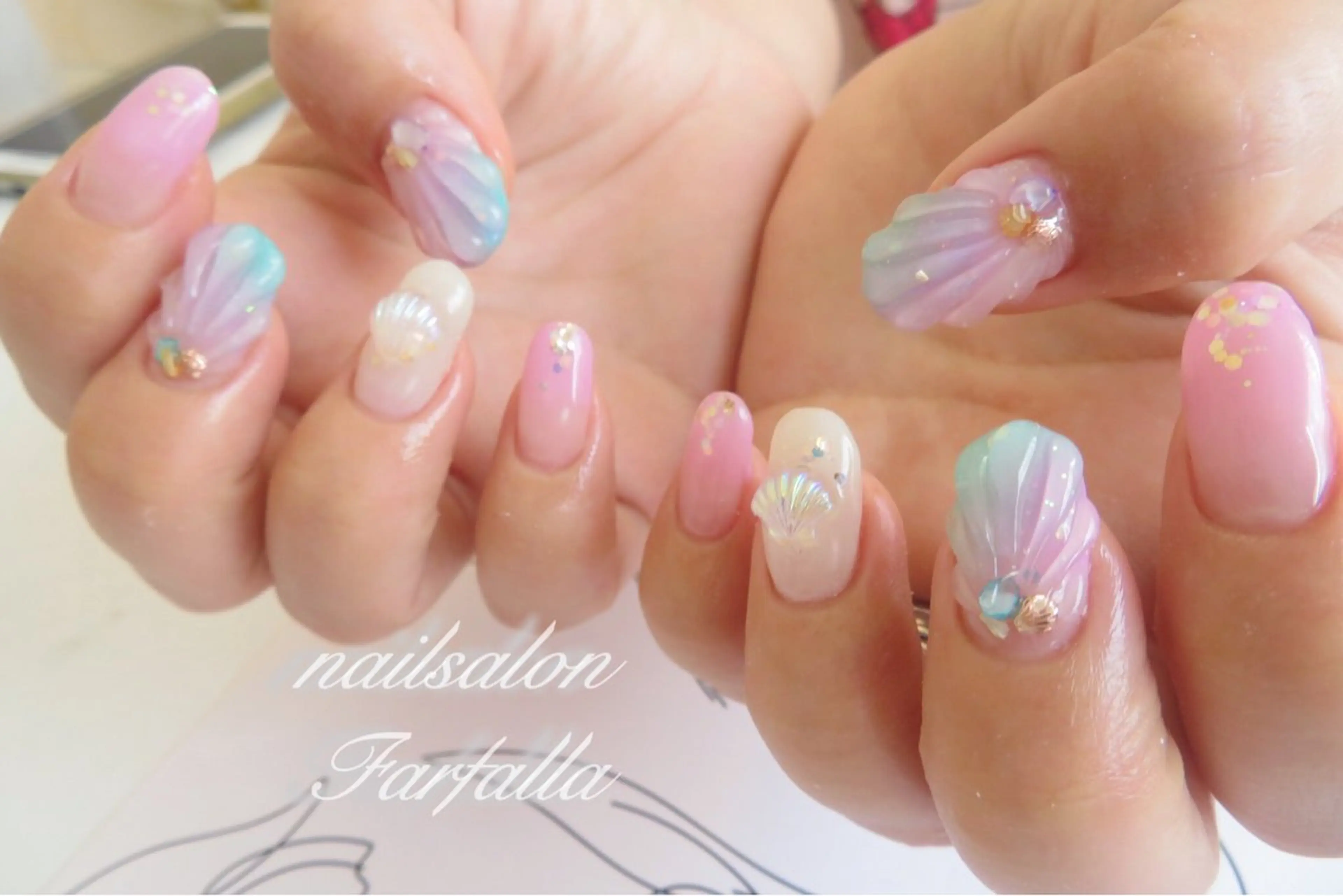 ネイル Farfalla Kieのネイルデザイン