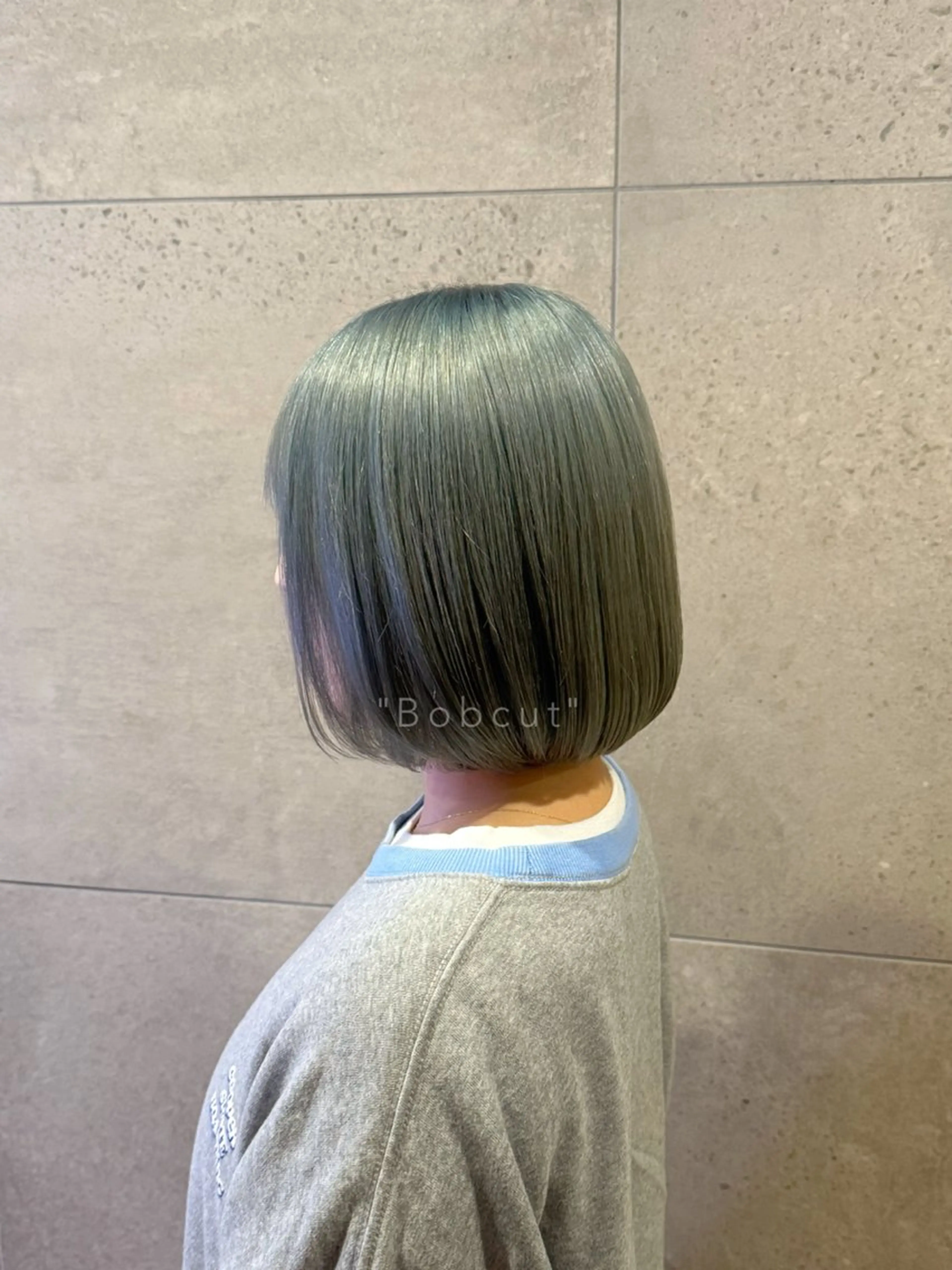 ショート ボブ レイヤーカット／ 髪質改善✨山中優のヘアスタイル