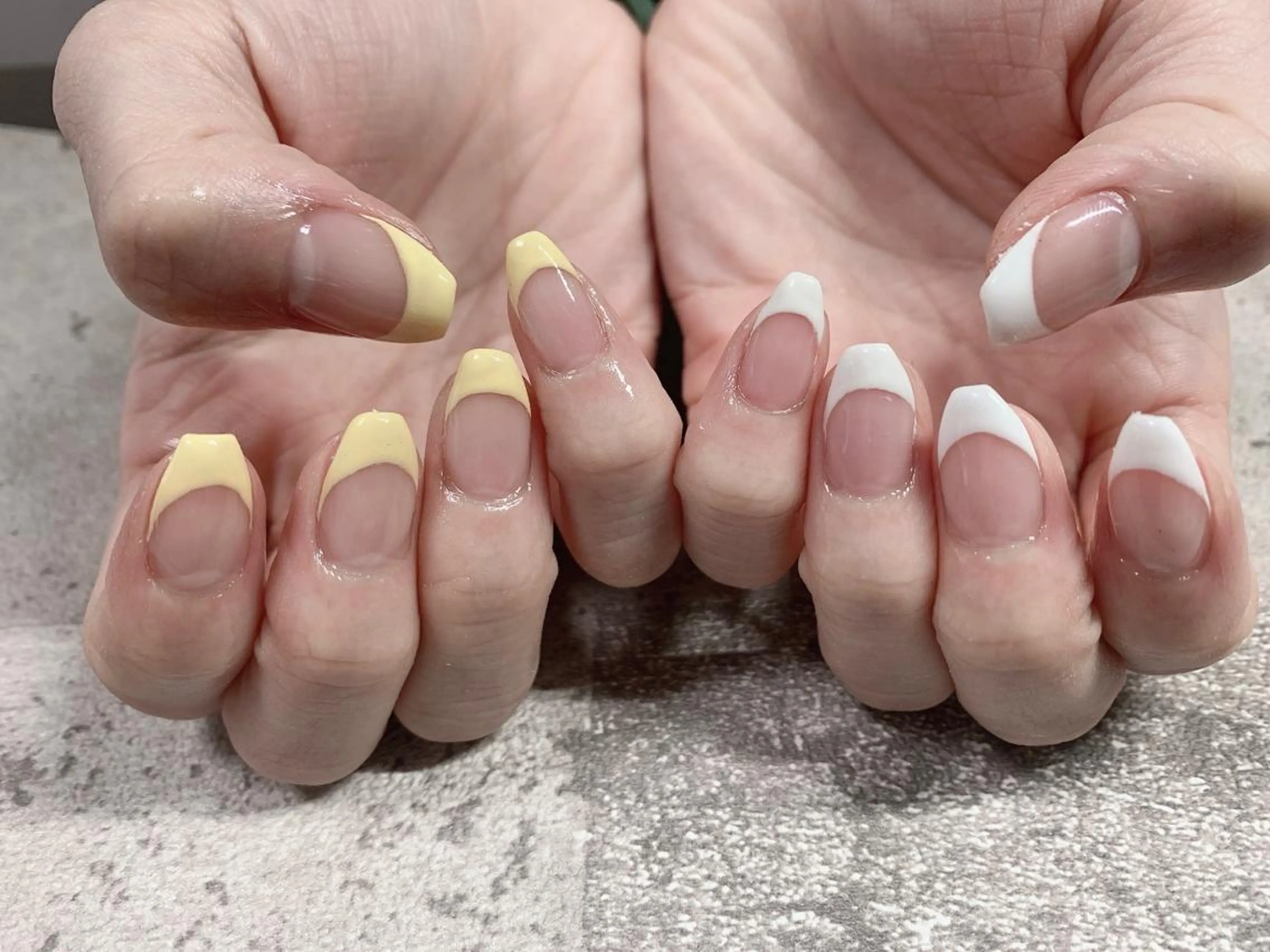 ネイル フレンチネイル kikinail 溝の口のネイルデザイン