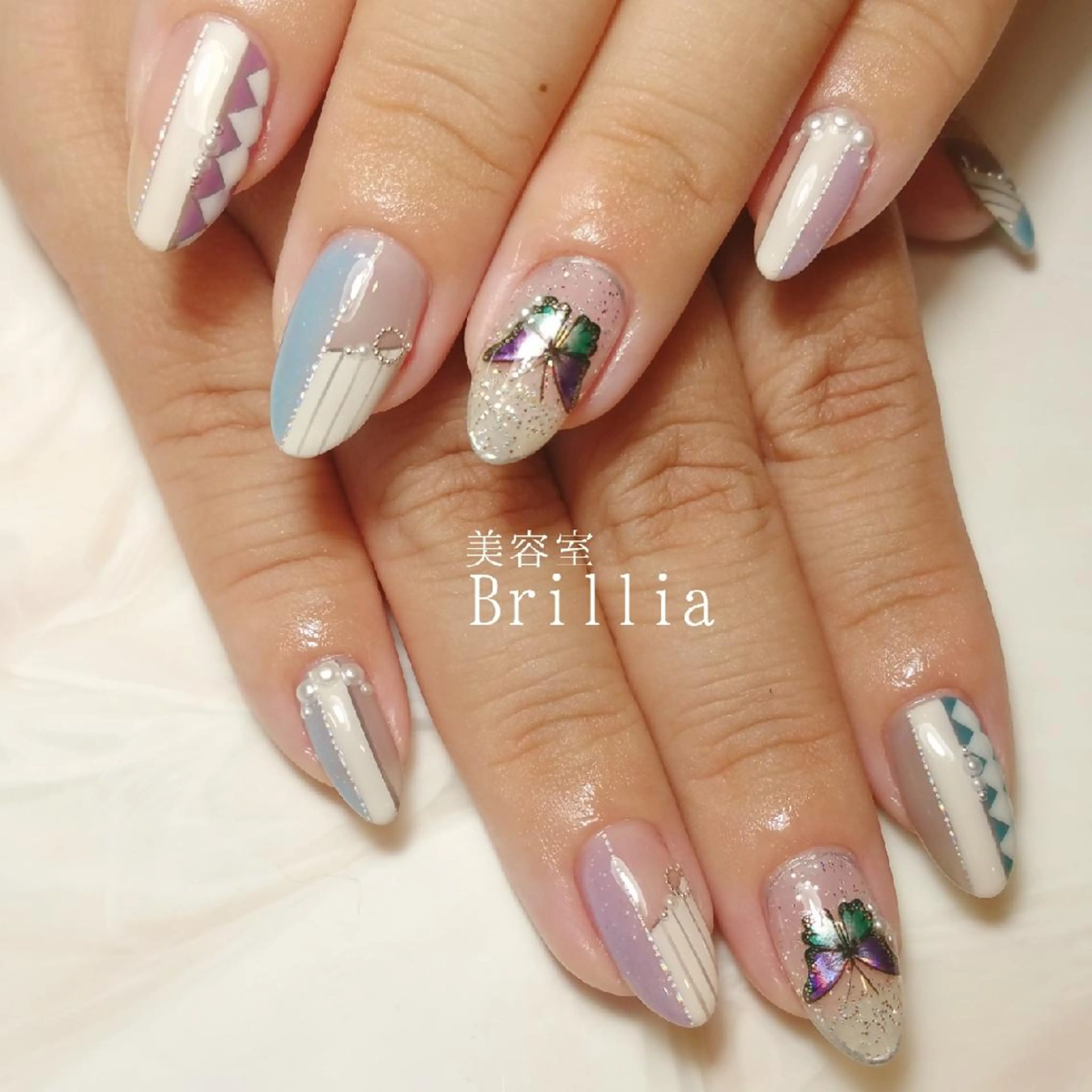 ネイル ハンドネイル 柴田 彩のネイルデザイン