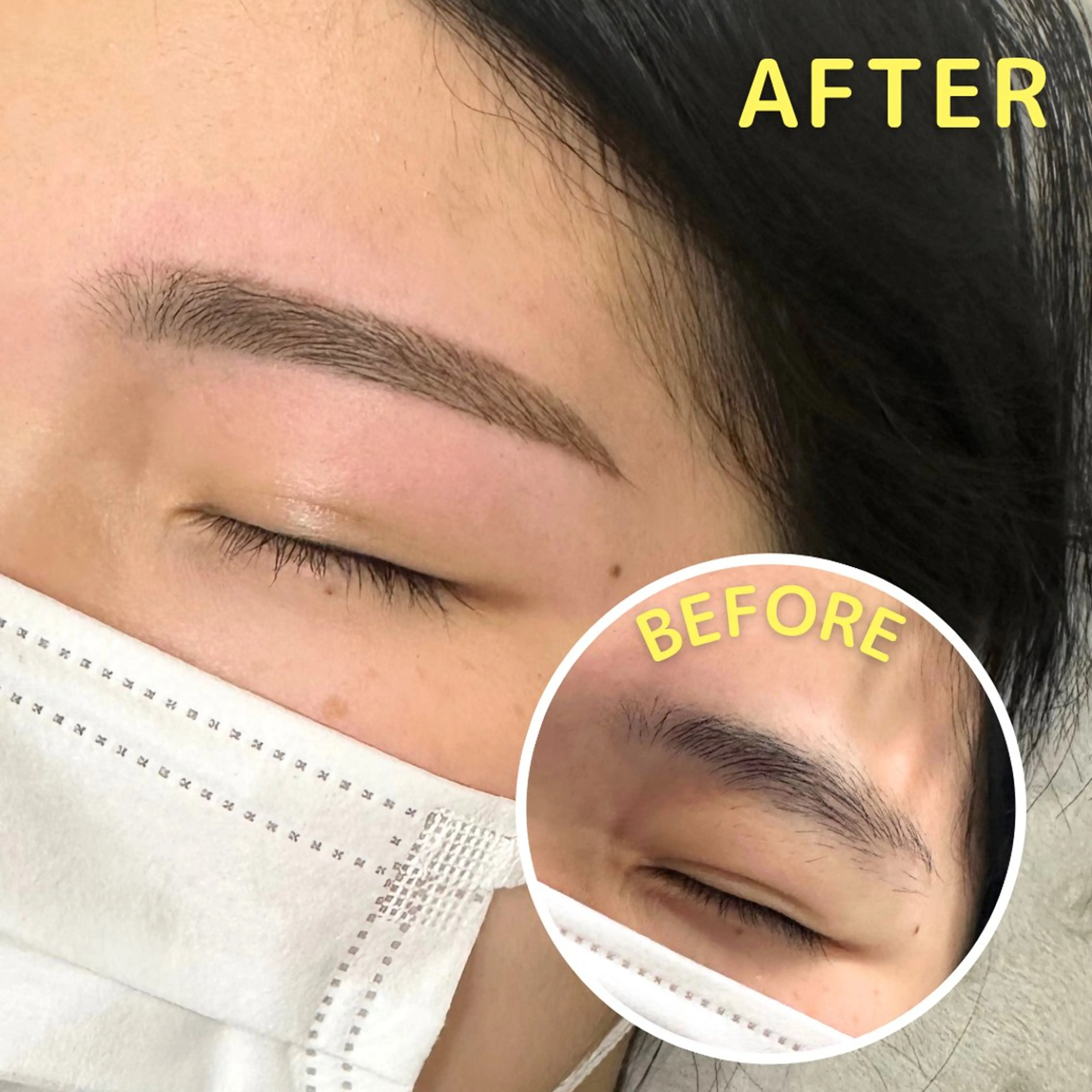 アイブロウ HAIR&MAKE POSH 日暮里のネイルデザイン