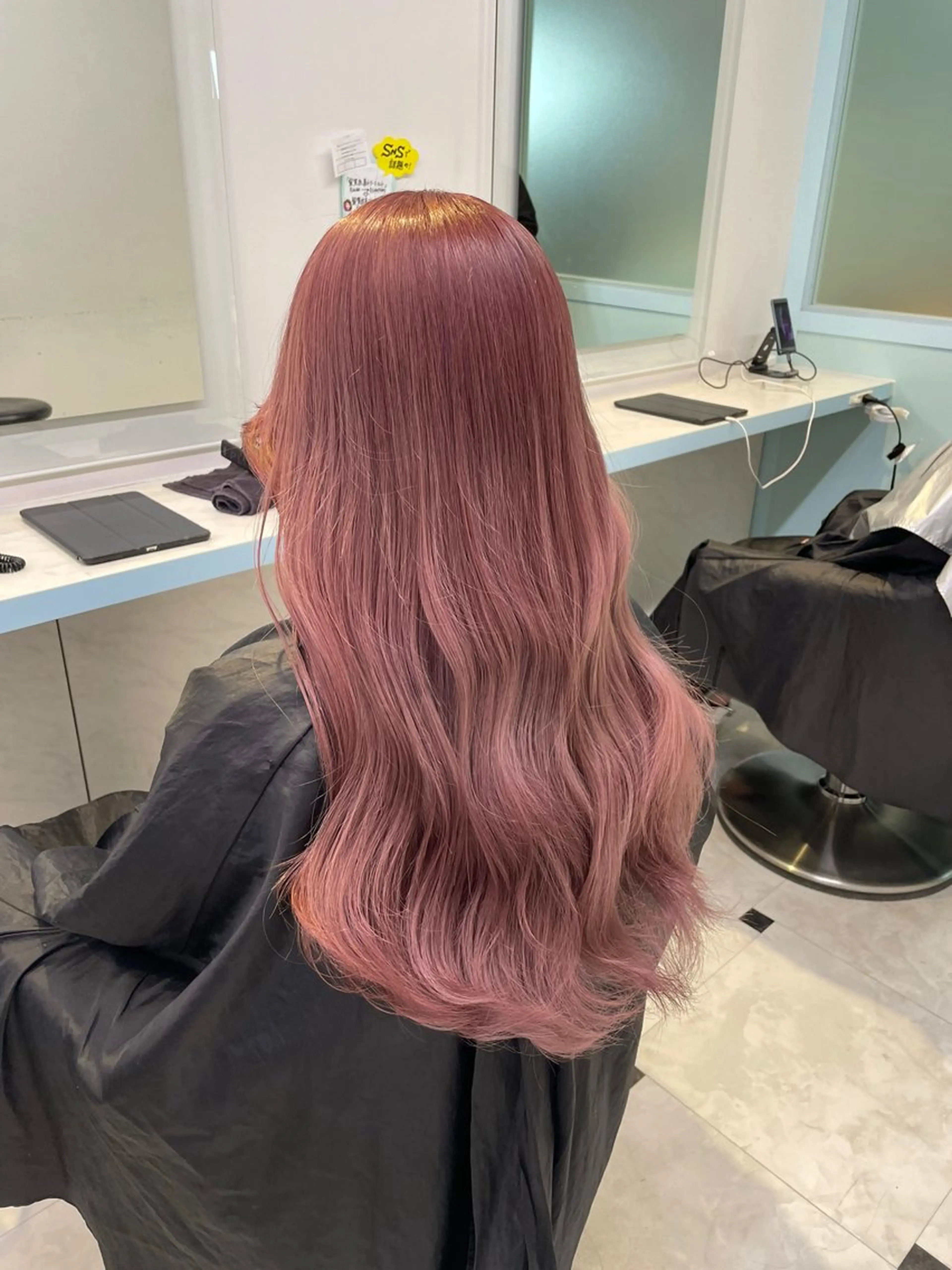 カラー ヘアカラー トリートメント ヘッドスパ ヘアセット 🇰🇷韓流暖色ヘア 🍒saaya🍒のヘアスタイル