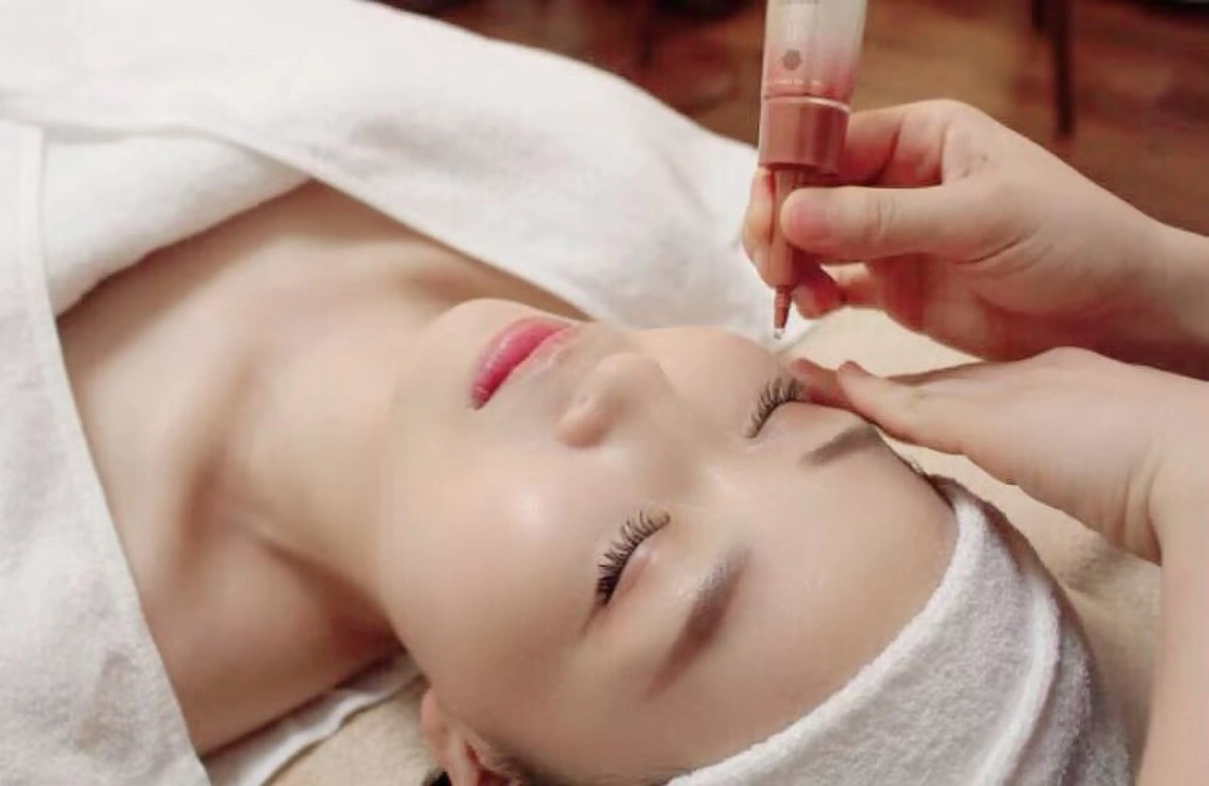 ［乾燥.肌荒れ.シワ・たるみケア】生コラーゲン(世界特許取得)エステ70分¥12000→¥9000の写真