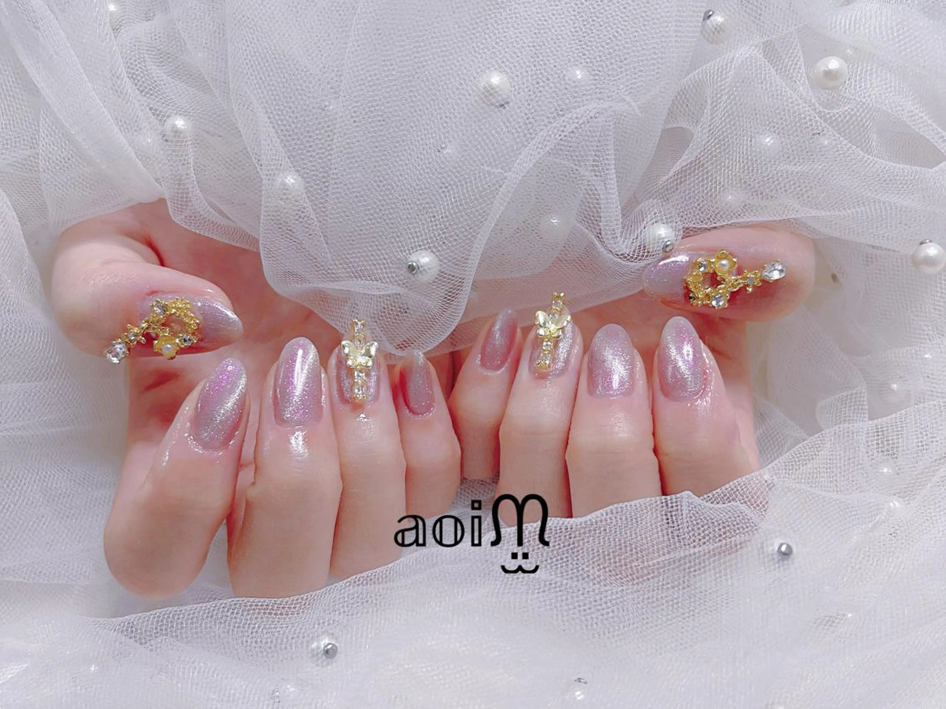 ネイル 葵うさぎ AIのネイルデザイン