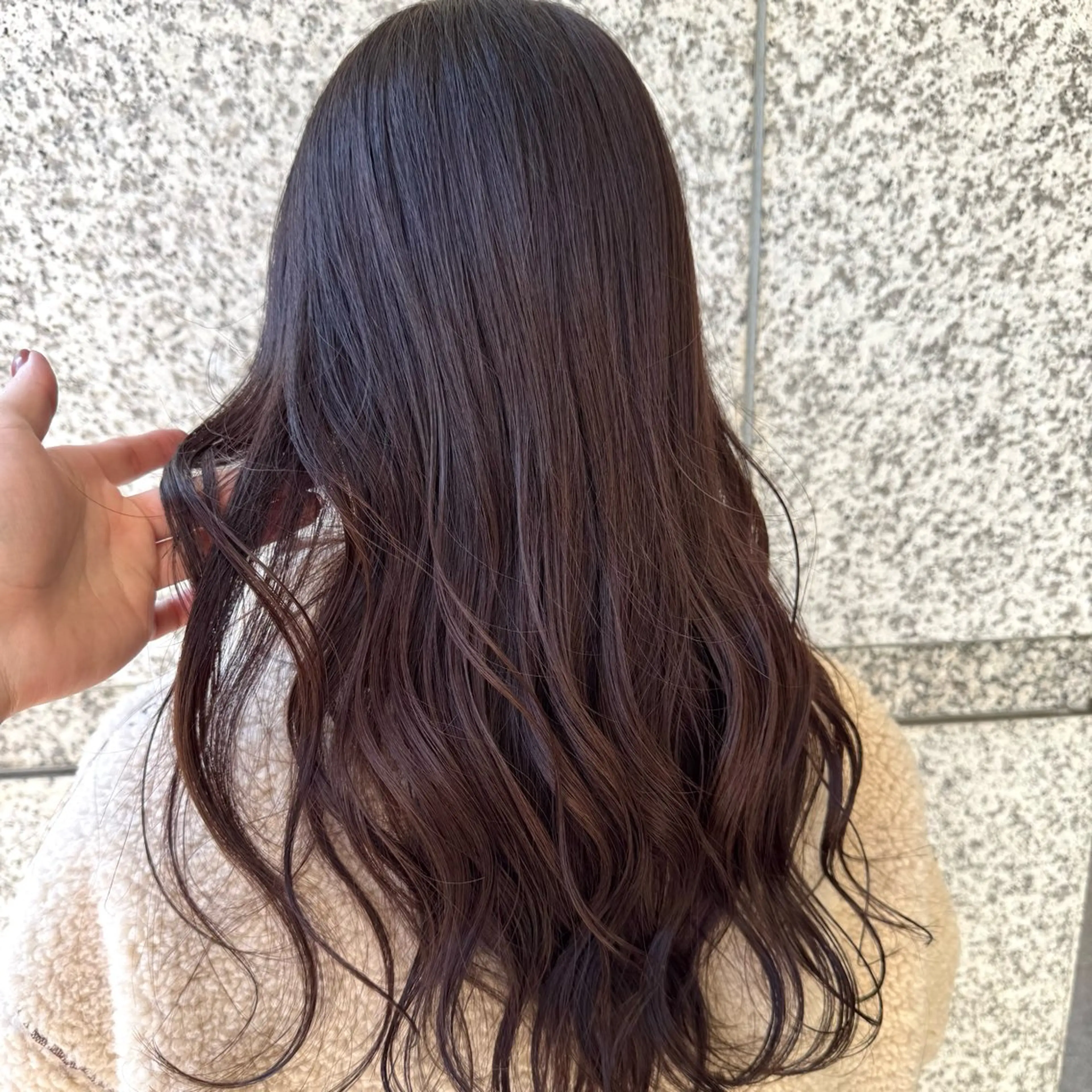 ロング カラー ヘアアレンジ ヘアカラー ブリーチなしカラー /新百合ヶ丘/安形翔のヘアスタイル