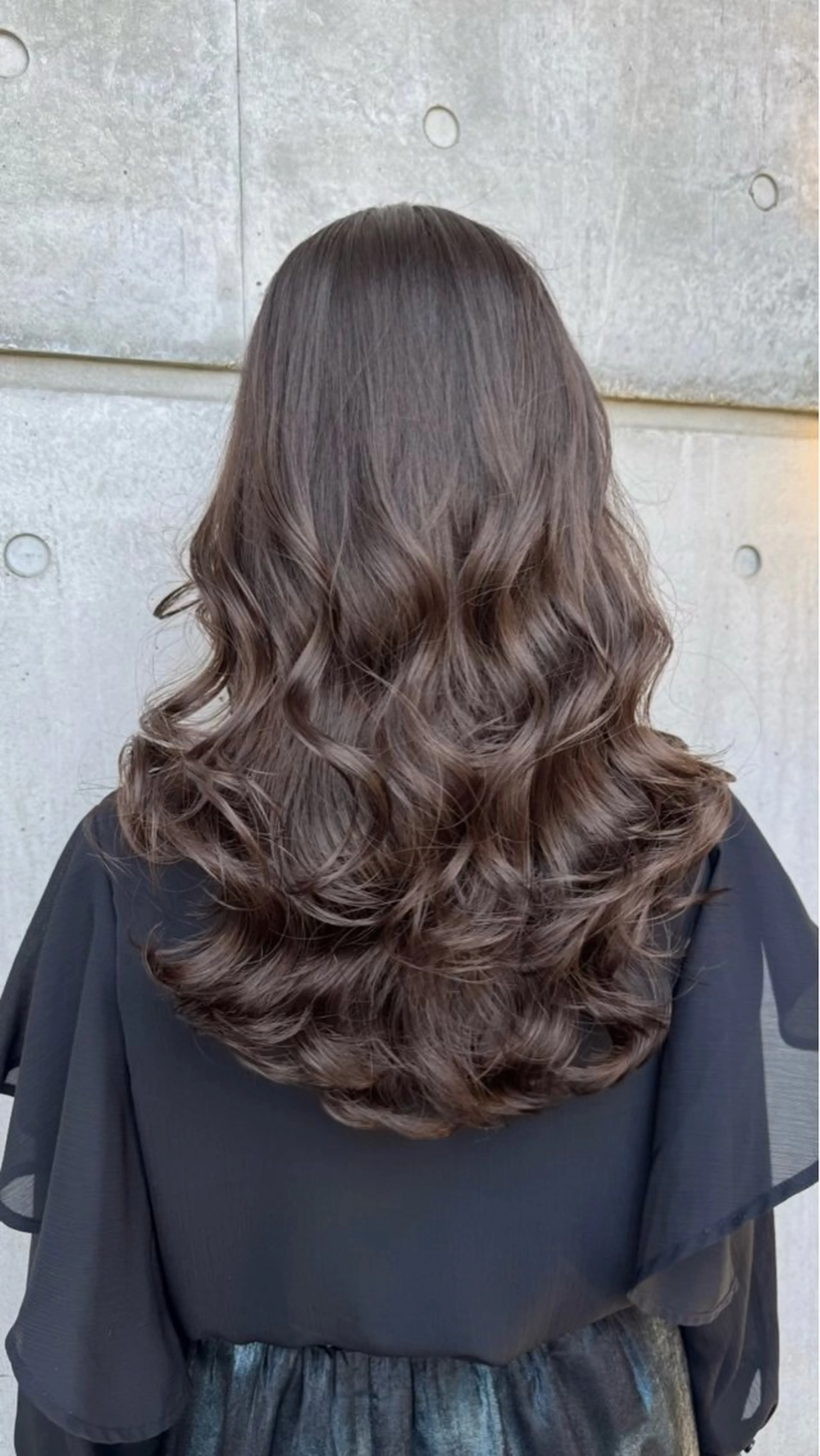 ロング ま ひのヘアスタイル