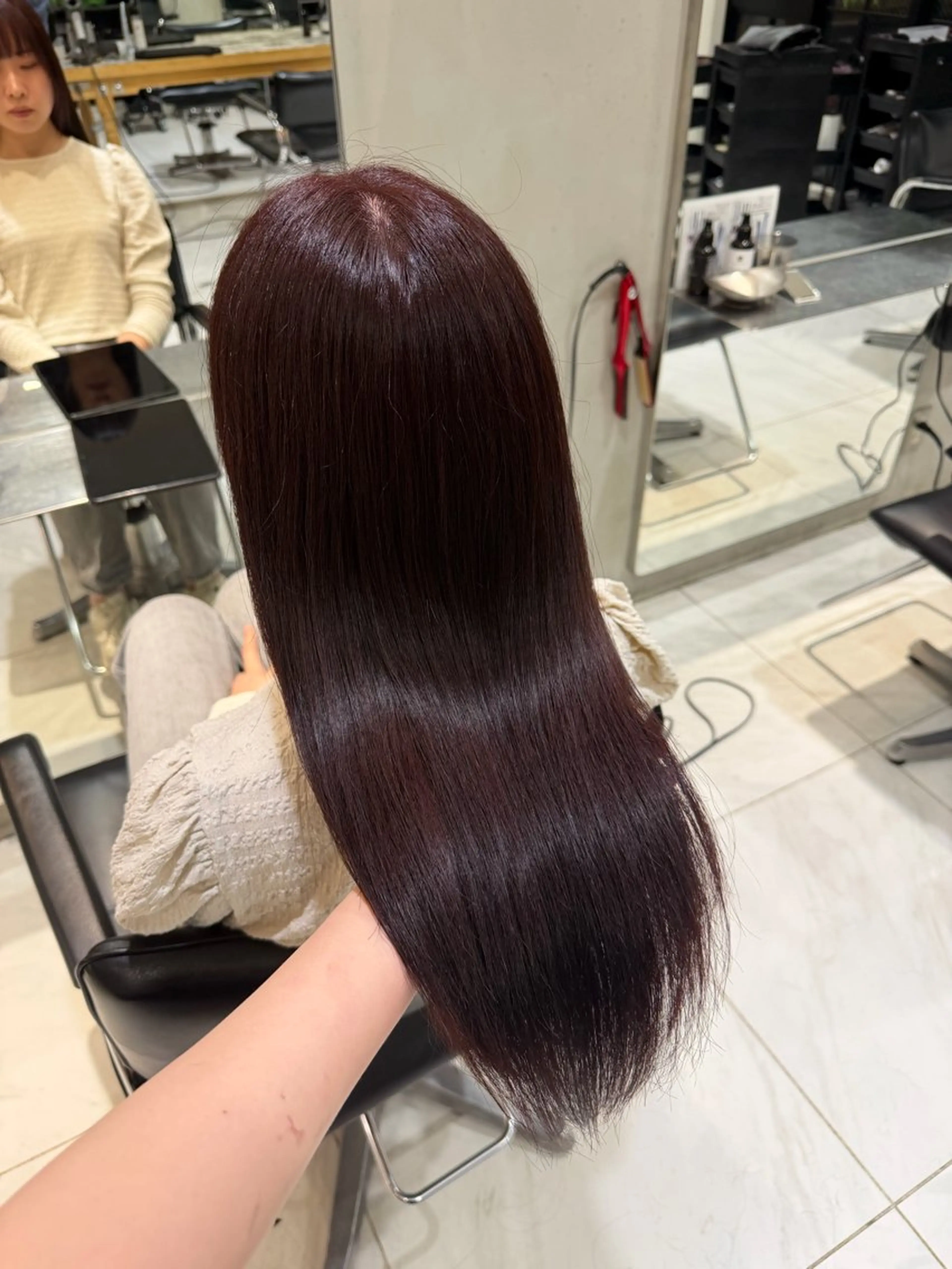 ロング あおい / 艶カラー🫧🩶のヘアスタイル