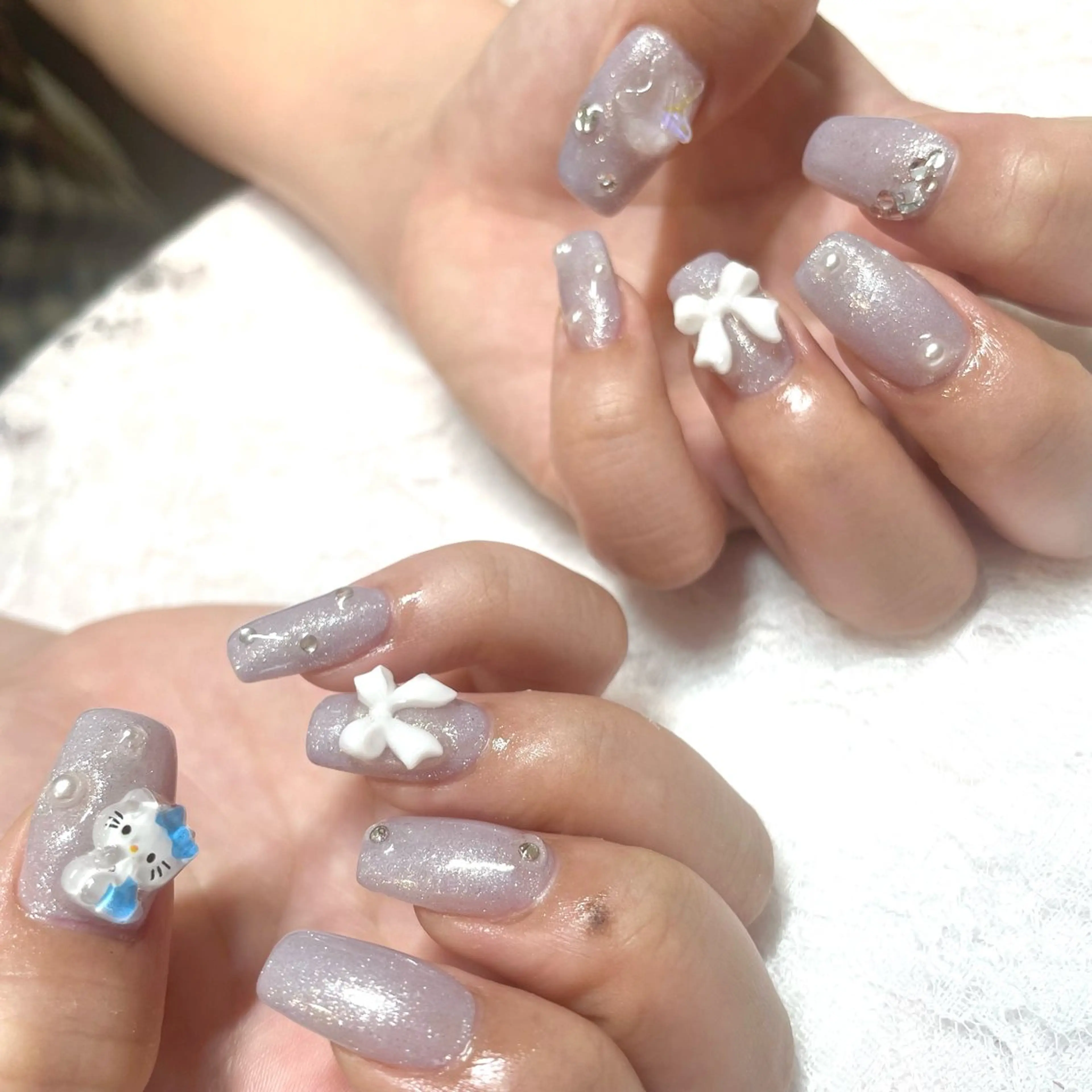 ネイル ハンドネイル Nail ヌシん家 AKANEのネイルデザイン