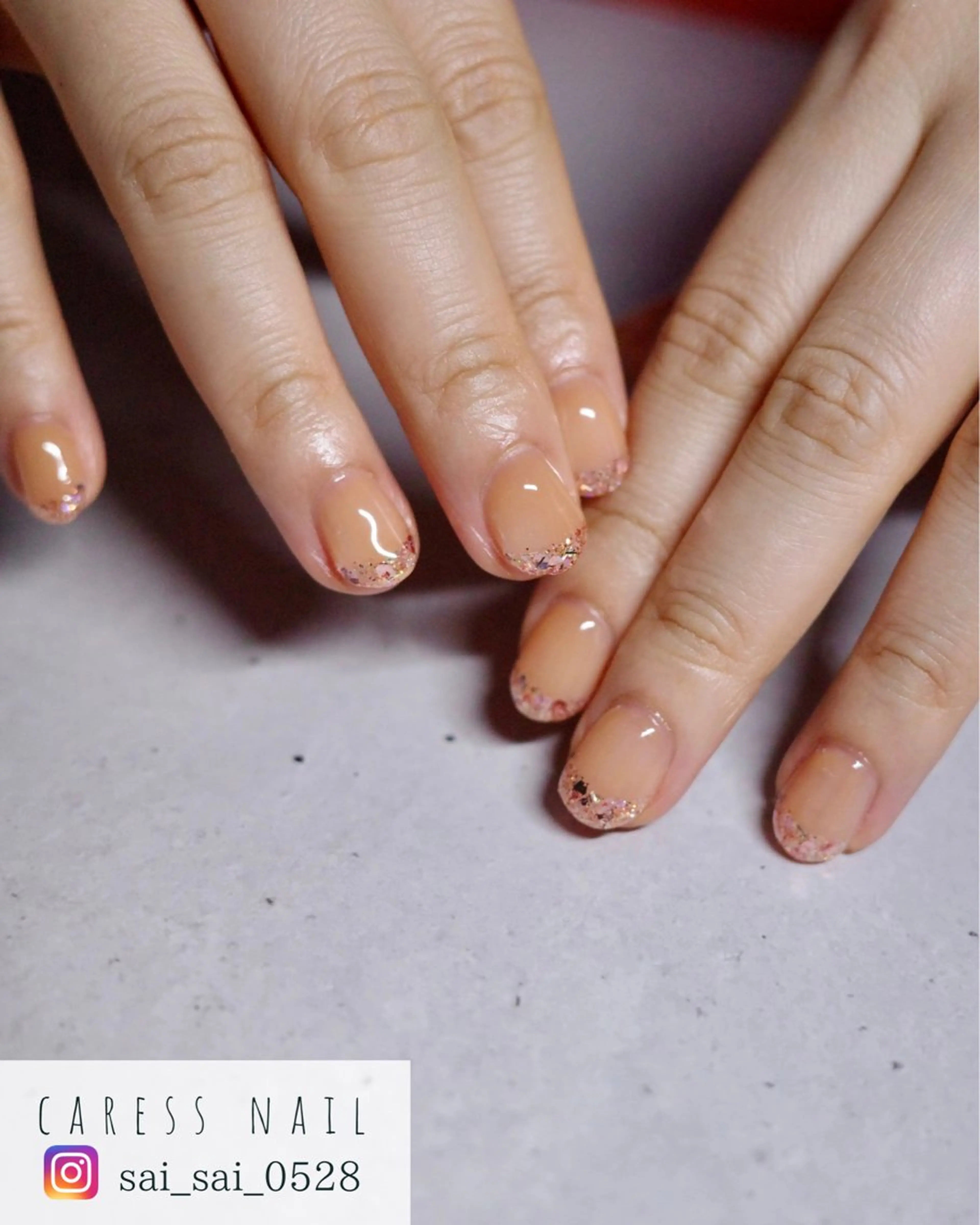 ネイル caress nail カレスネイル 代々木上原所属・カレスネイル さいのネイルデザイン