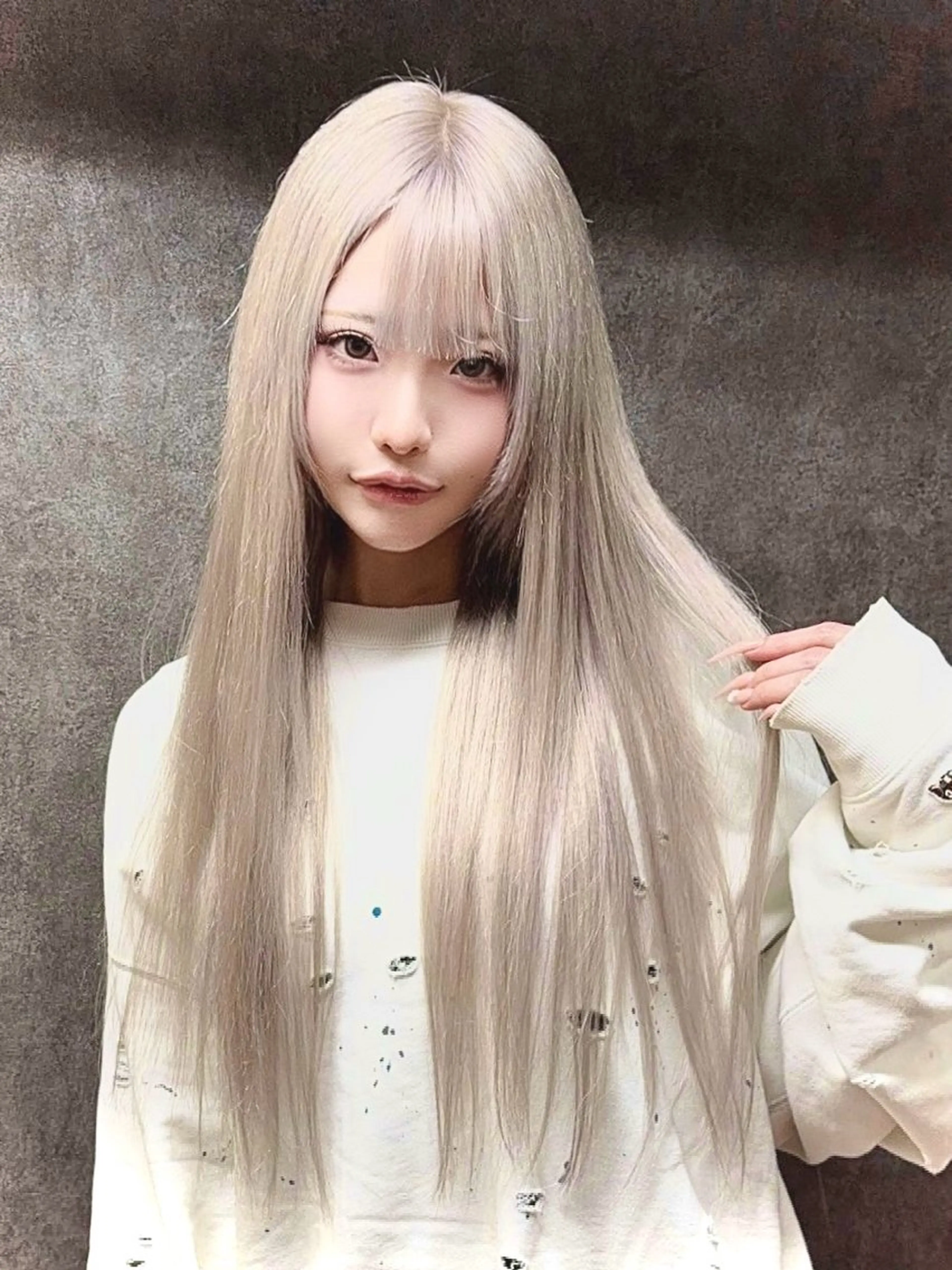 ロング エクステ×ブリーチ× レイヤー🌟Kのヘアスタイル