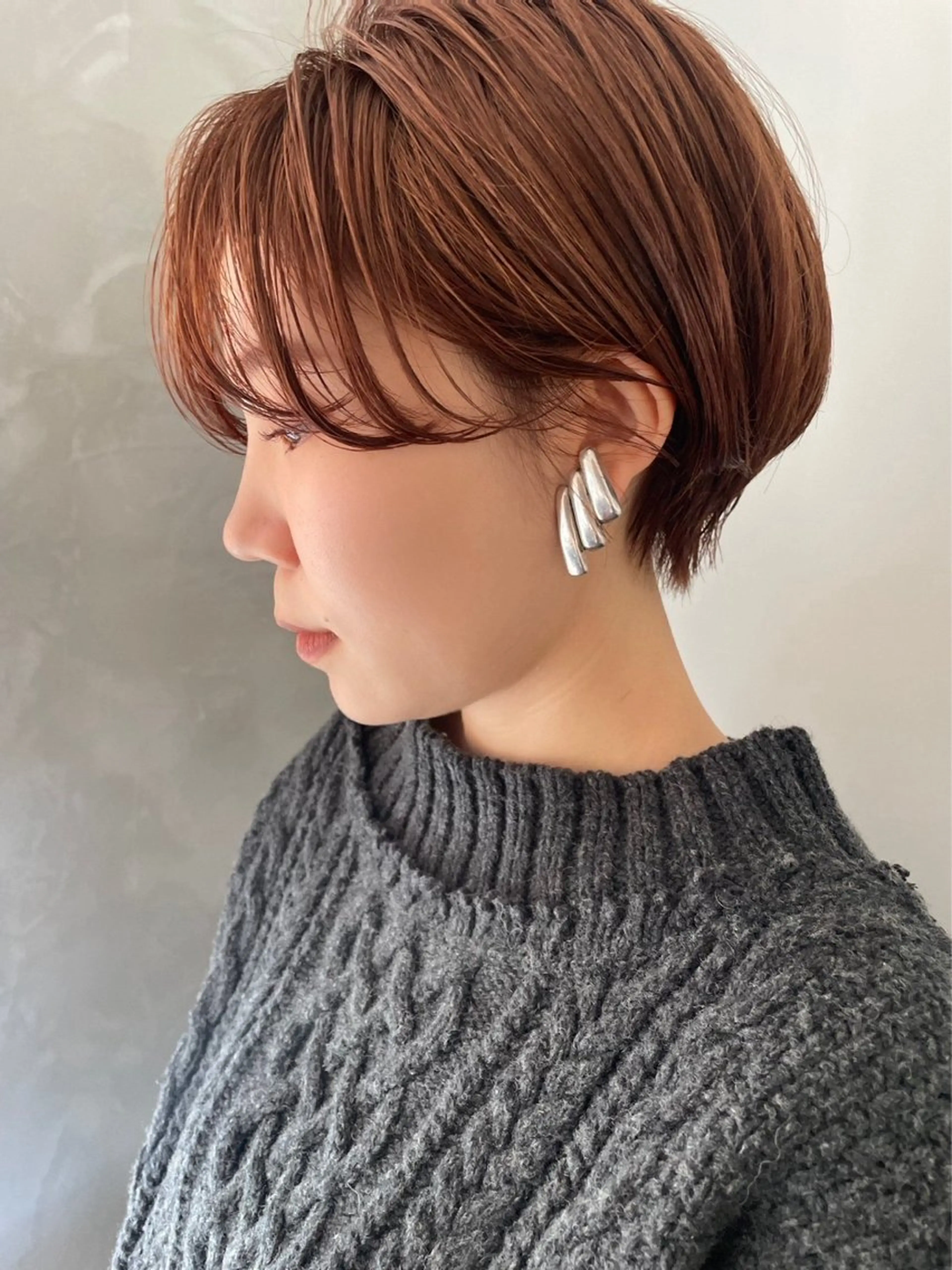 ショート カラー 透明感ハイトーン/ レイヤー/セイナのマツエク・マツパデザイン