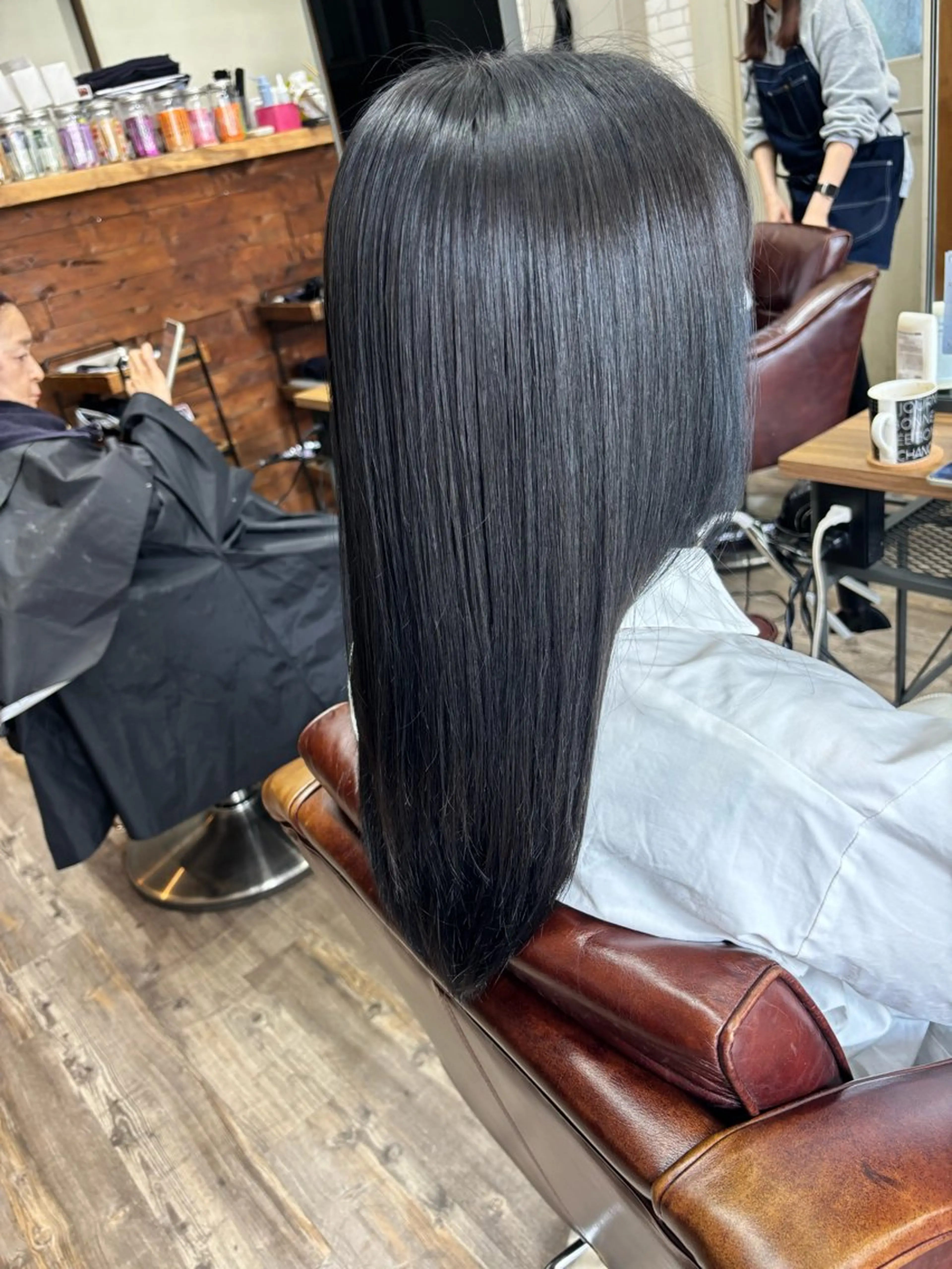 ロング カラー 💎白髪染めも対応 🙆👌山本明菜のヘアスタイル