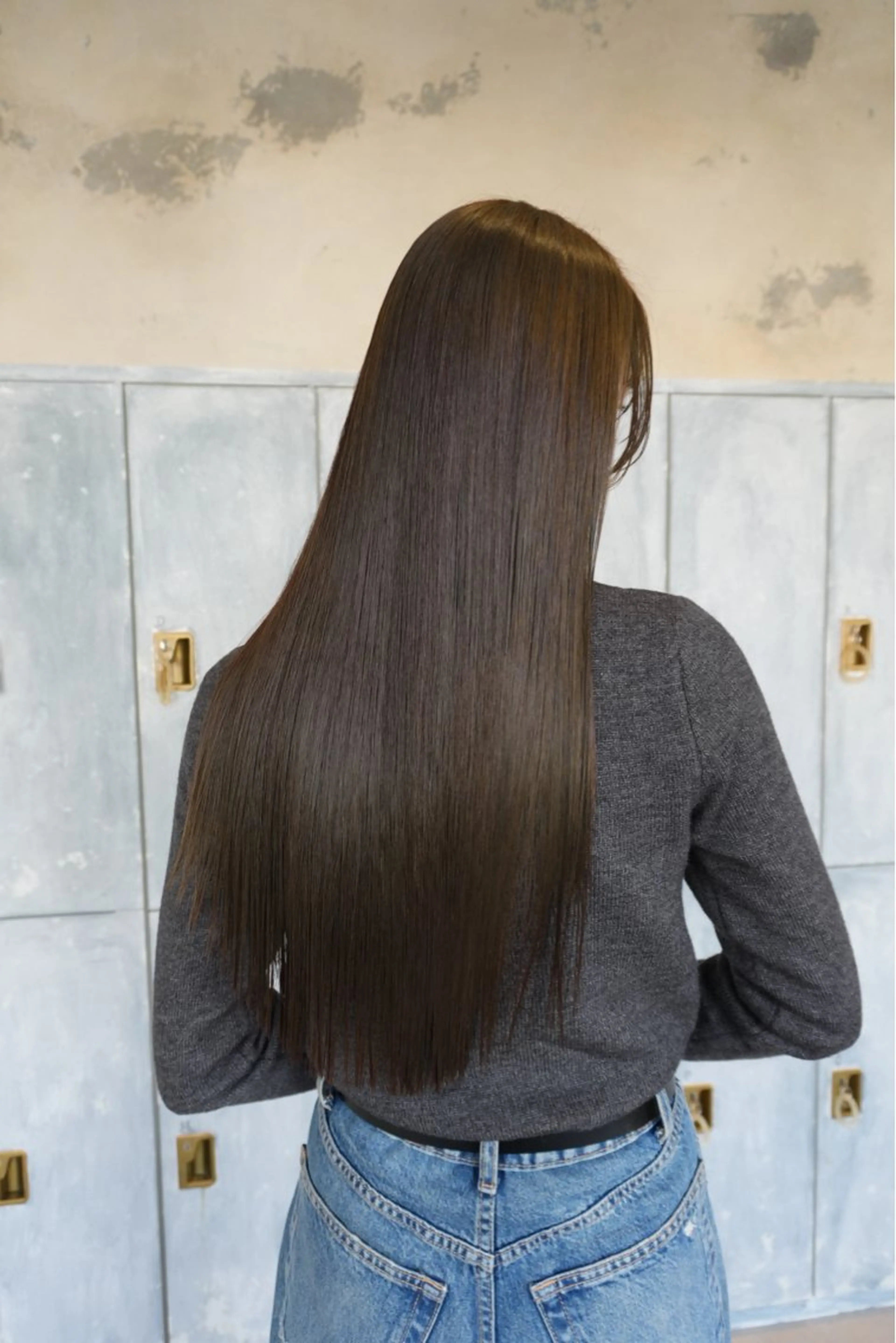 ロング カラー なかやま れいかのヘアスタイル