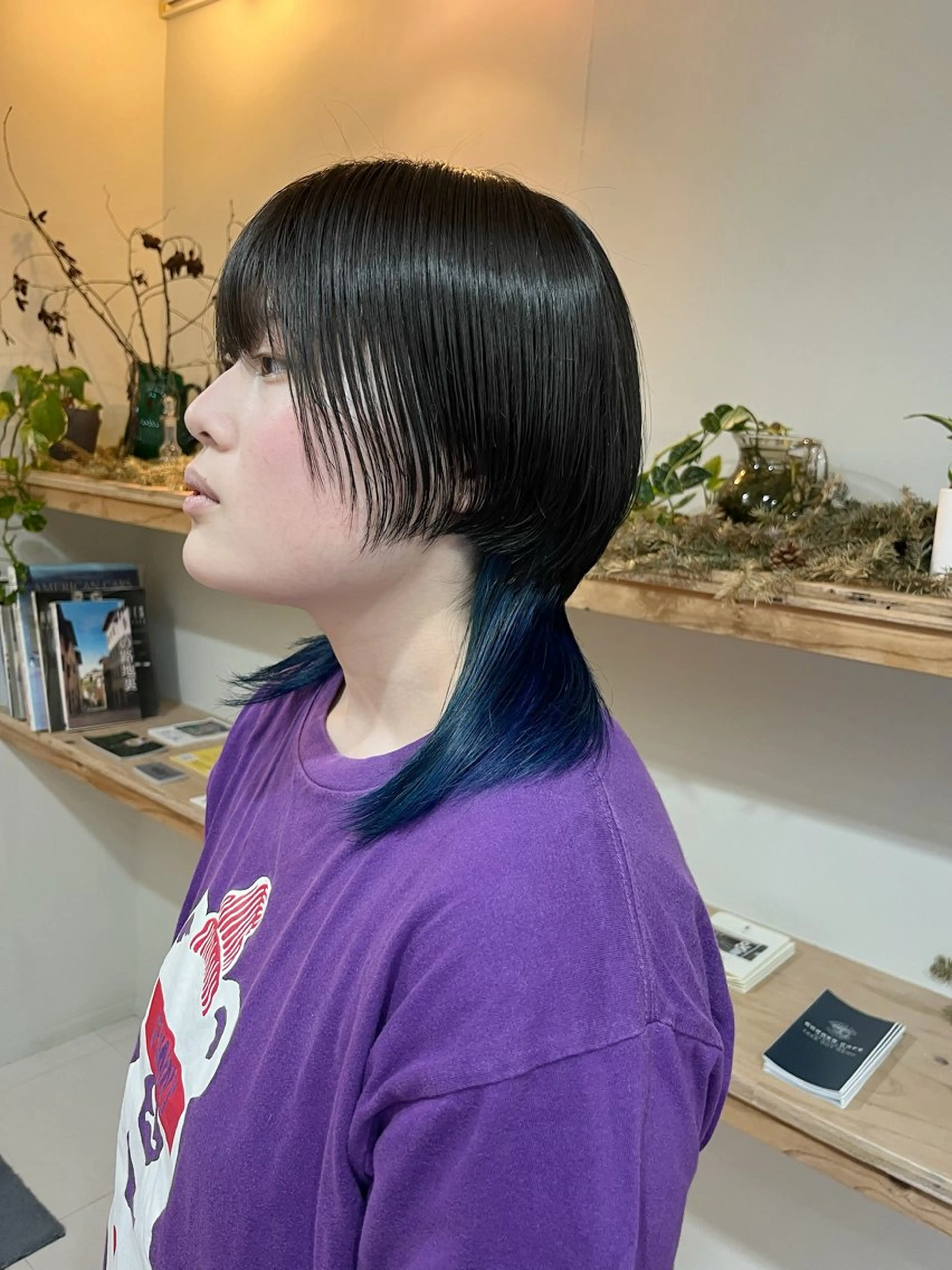 ミディアム 野口 凌のヘアスタイル