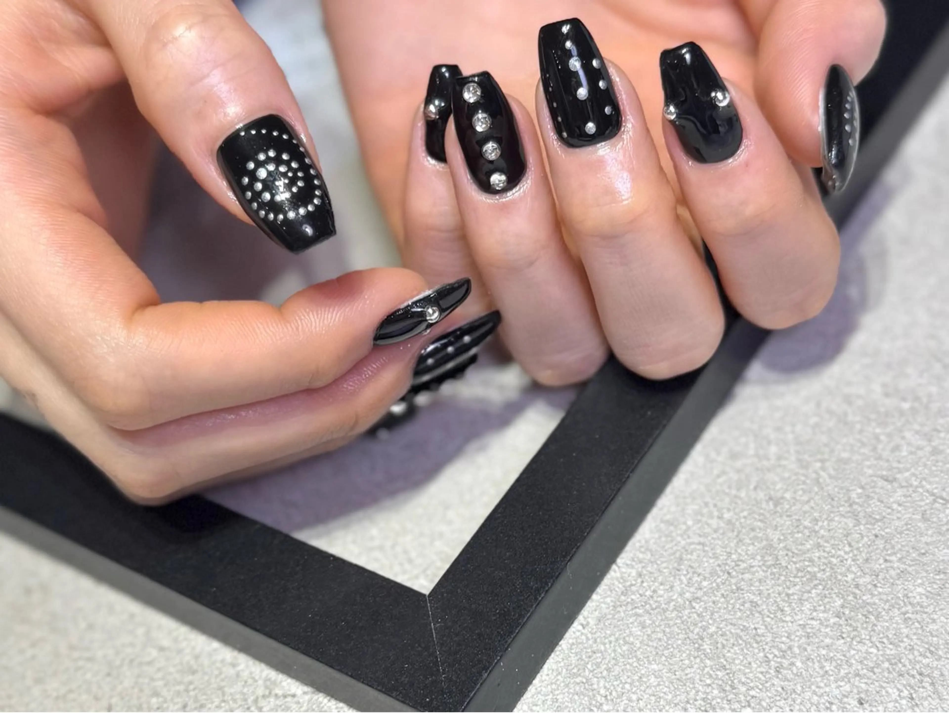 ネイル ハンドネイル Mnailsalon フィルイン対応サロンのネイルデザイン