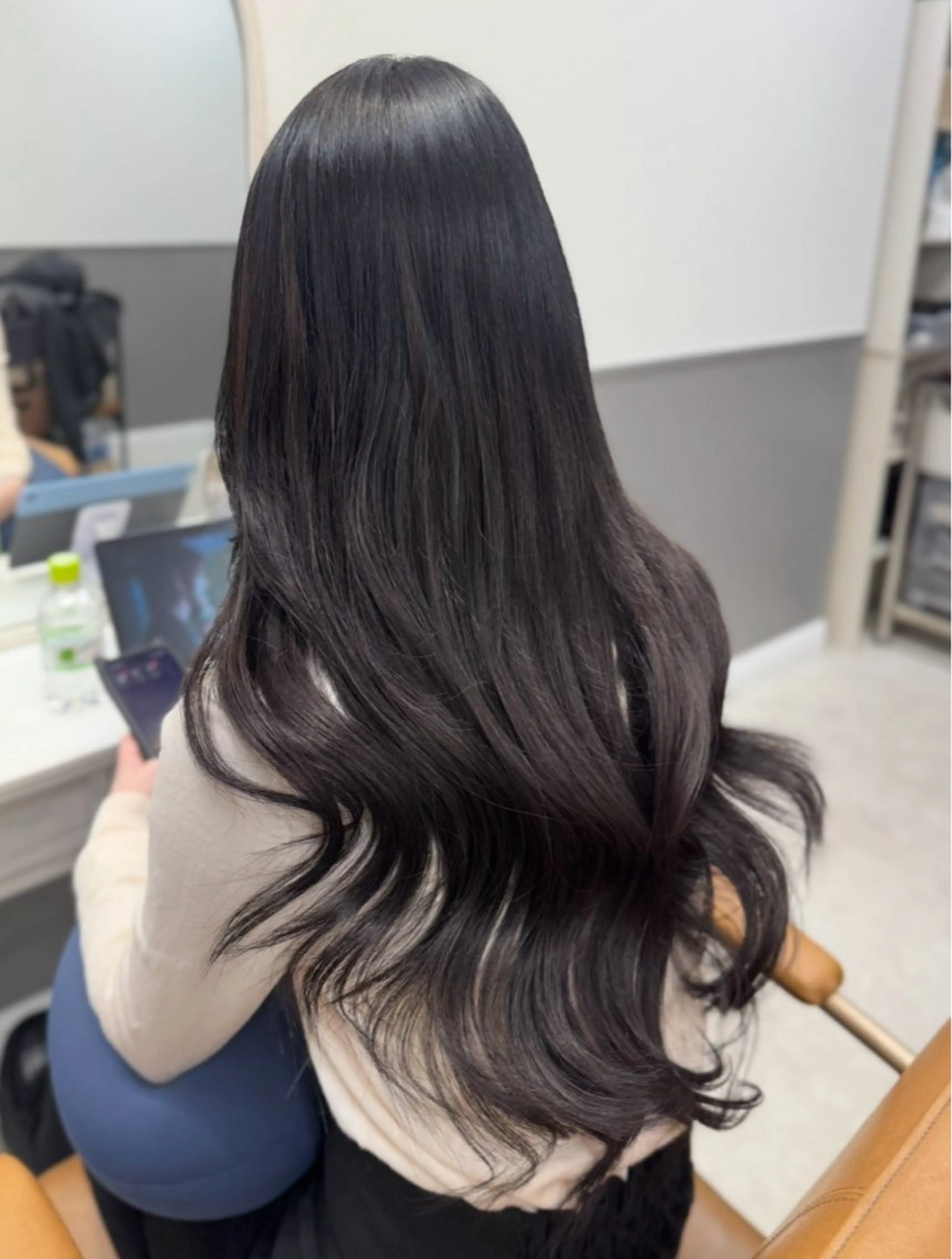 リケアプラス貝塚店 韓国Uチップエクステのヘアスタイル