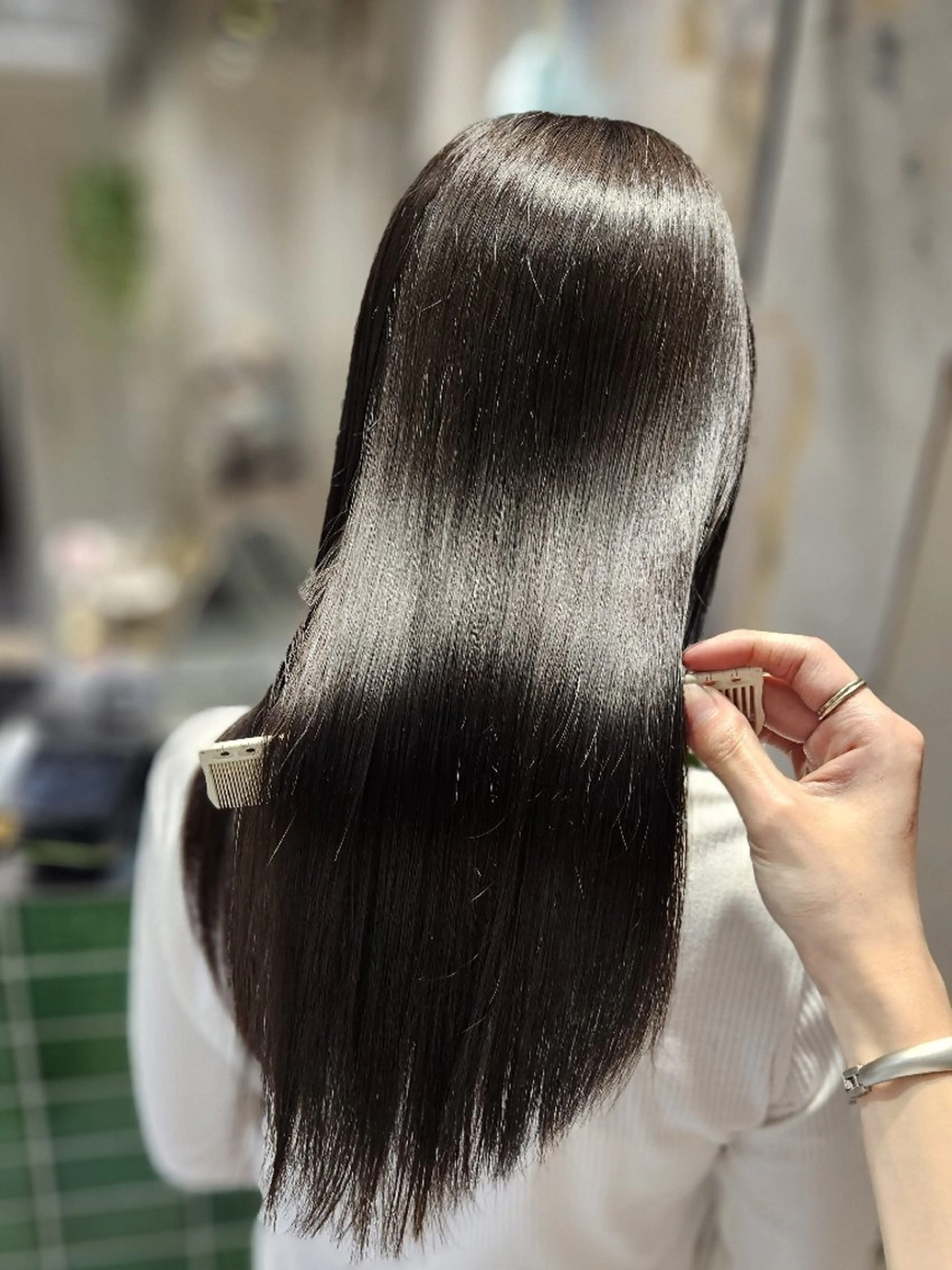 セミロング カラー 💜透明感カラー/ 艶カラー/Reinaのヘアスタイル