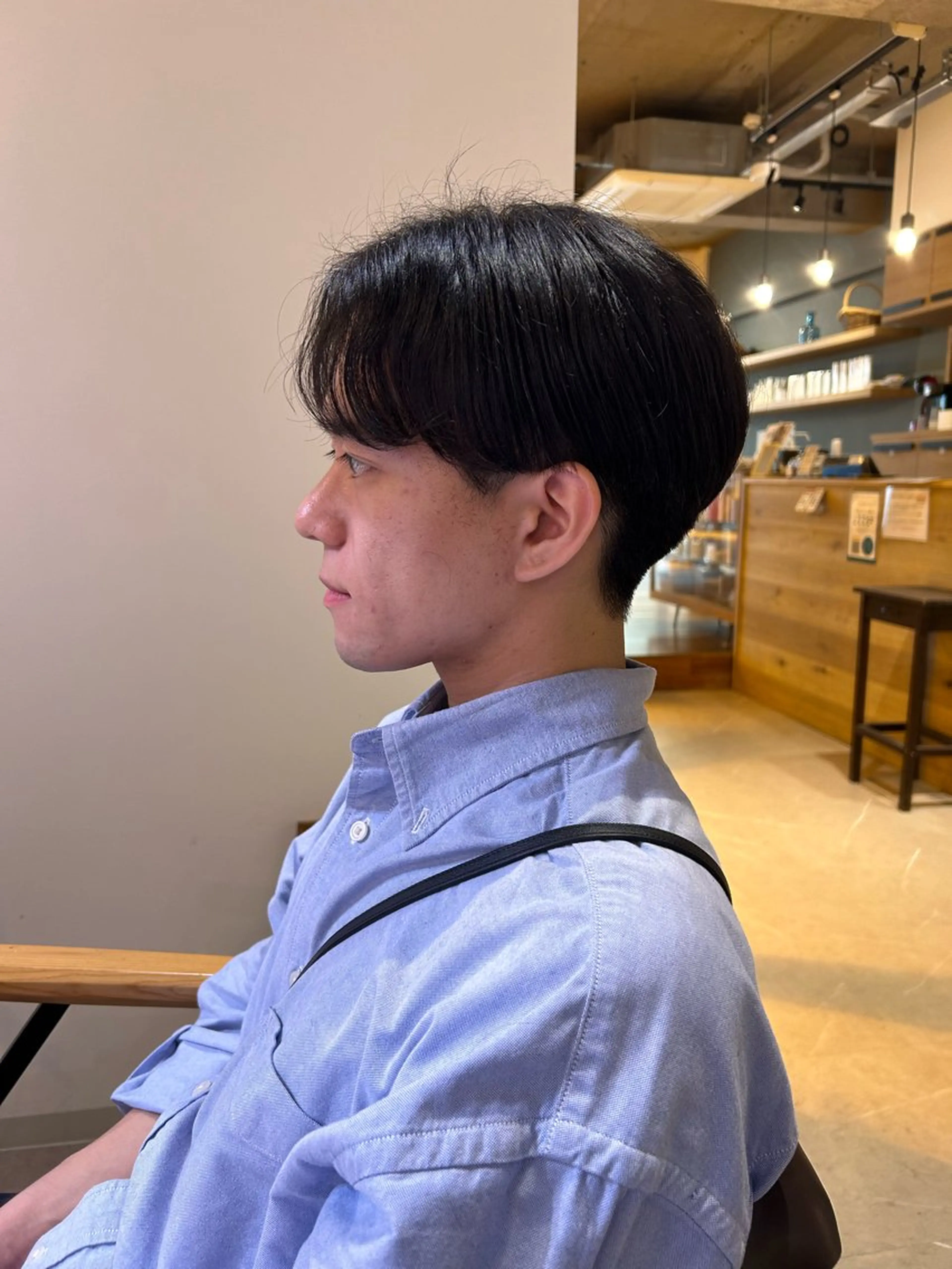 メンズ センターパート SHICUNE /ミホのヘアスタイル