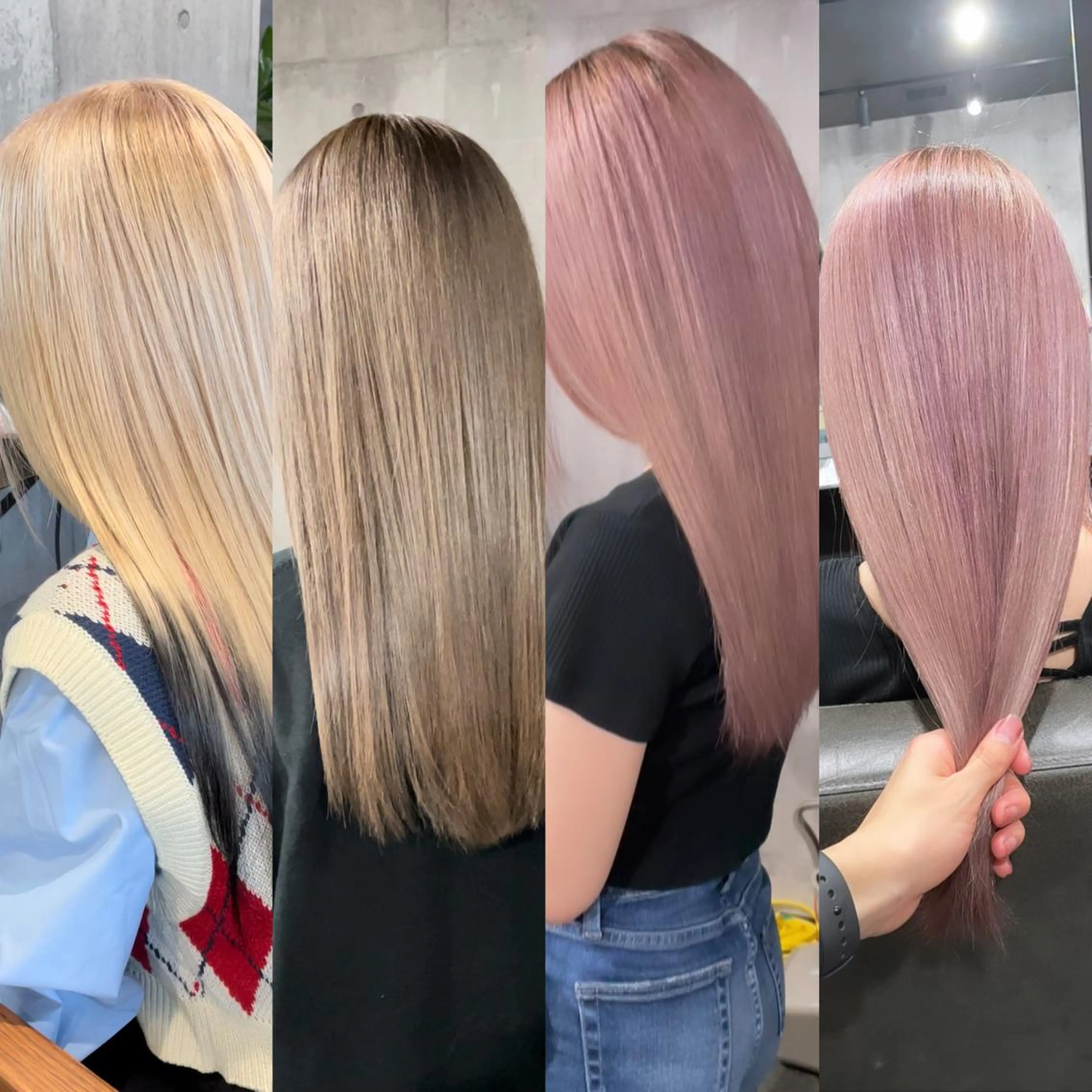 カラー カット ヘアカラー トリートメント 山田隆成/韓国カット バレ、ハイライト得意のヘアスタイル