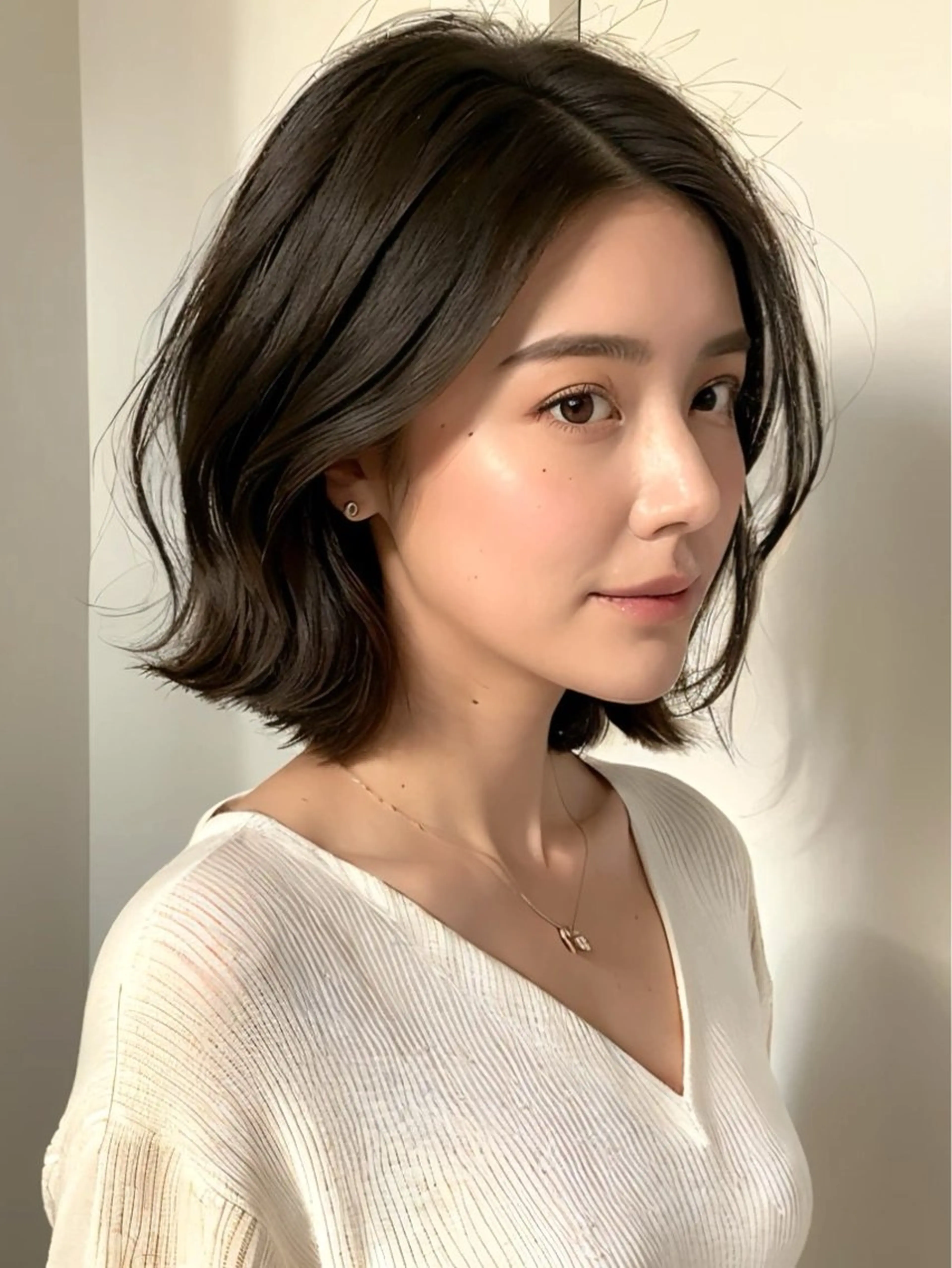 ミディアム 表参道/さあ や/大人ナチュラルのヘアスタイル