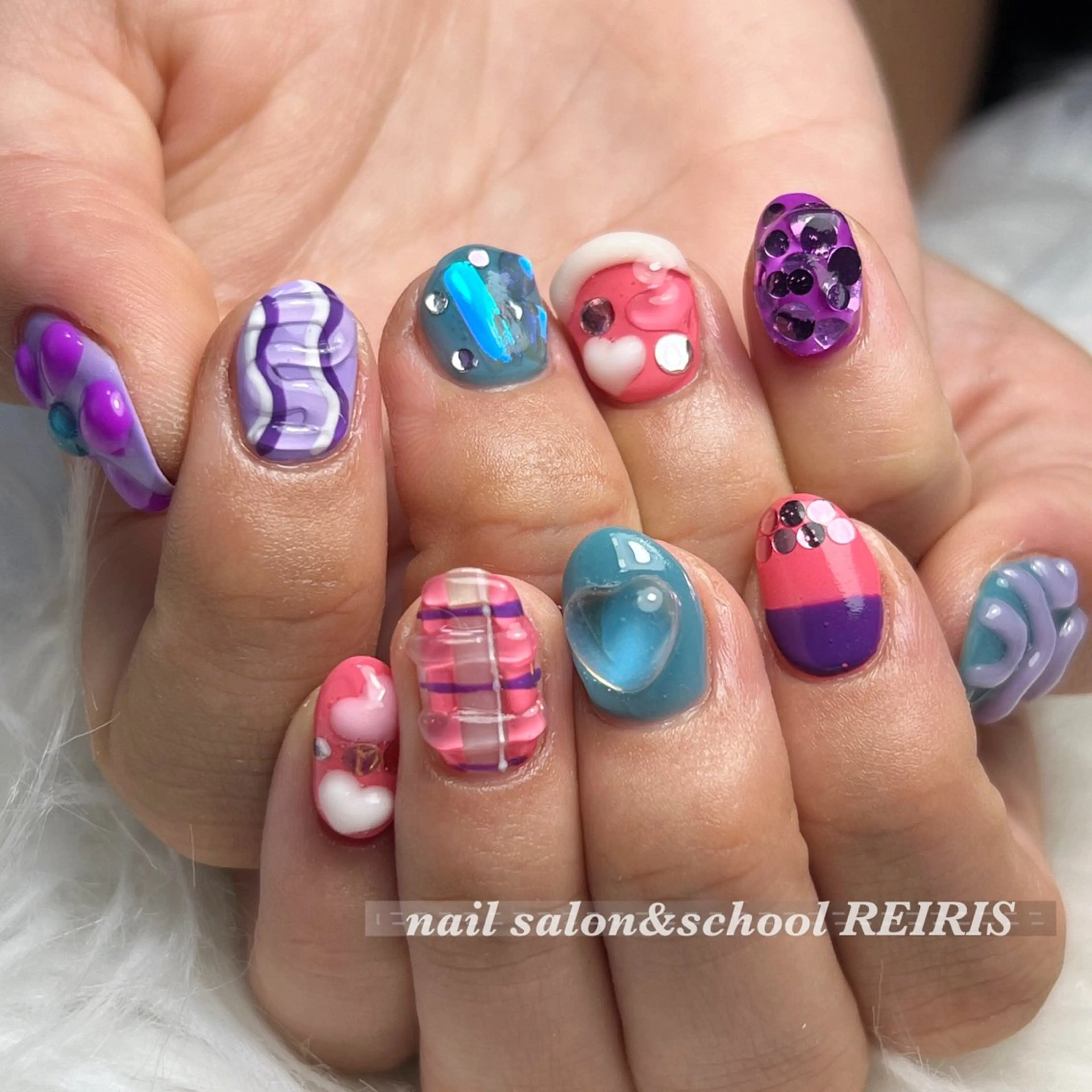 ネイル ハンドネイル Nail salon REIRISのネイルデザイン