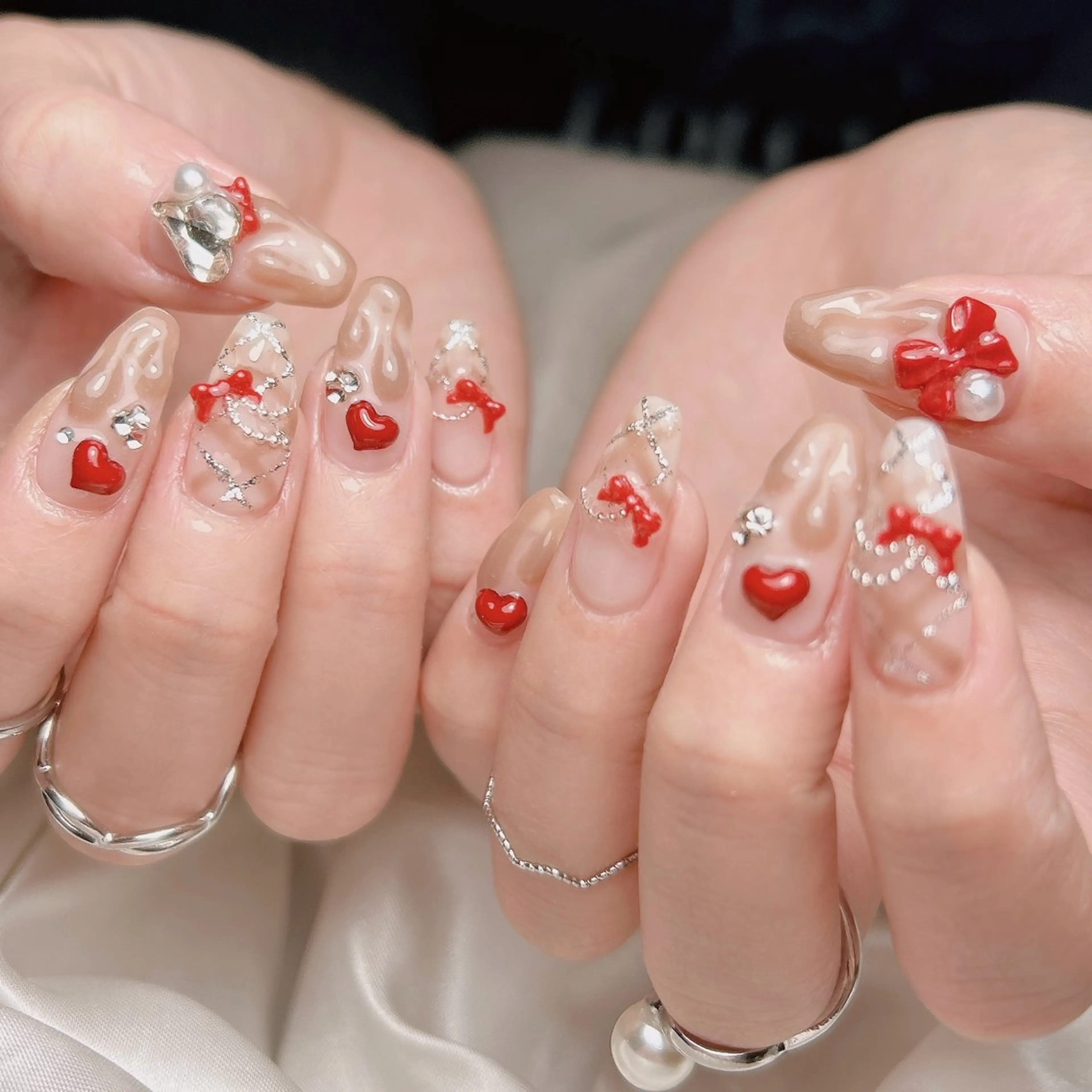 ネイル ハンドネイル junna 金山.東別院.上前津のネイルデザイン