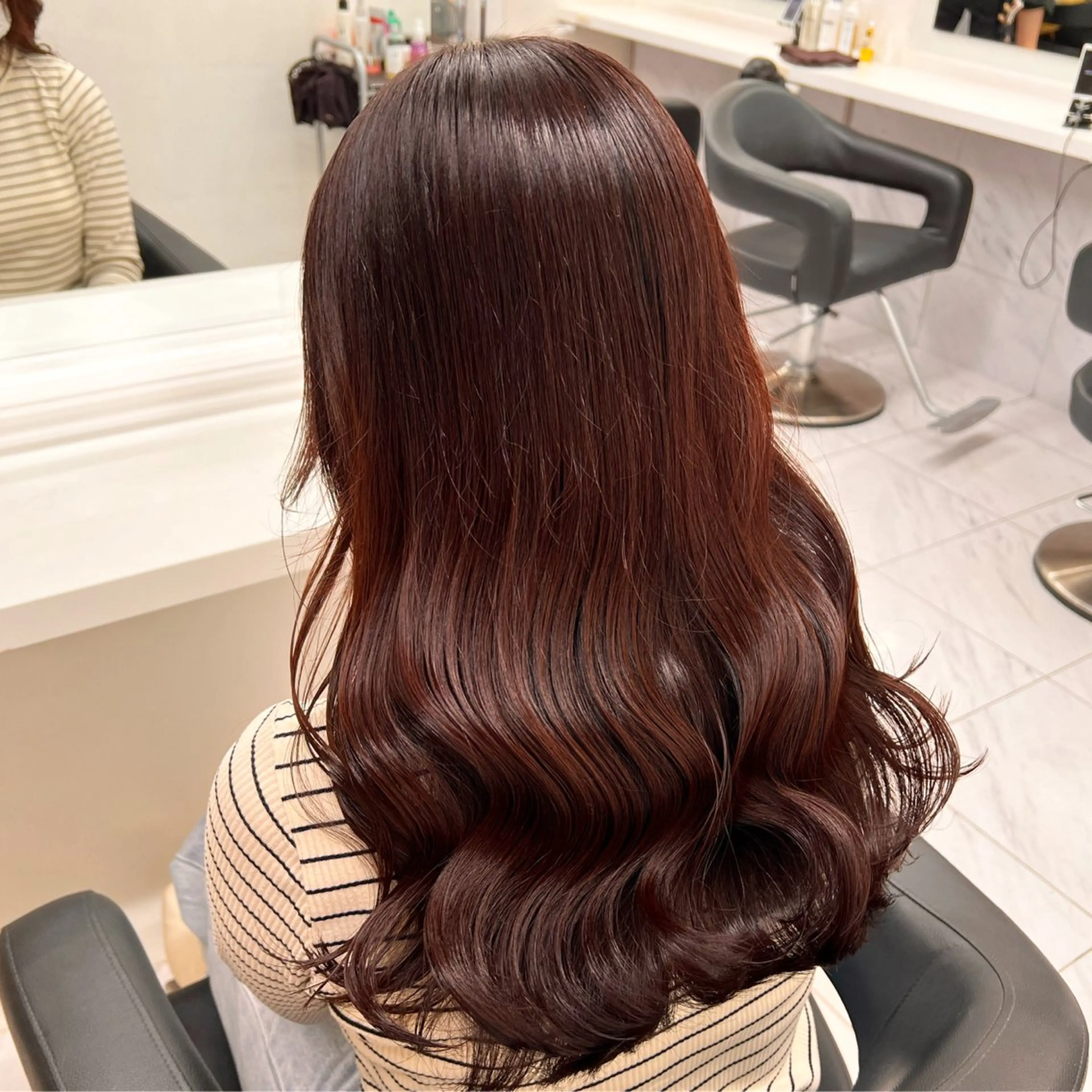 ロング カラー 💖札幌カラー 指名No.1💖玲奈のヘアスタイル