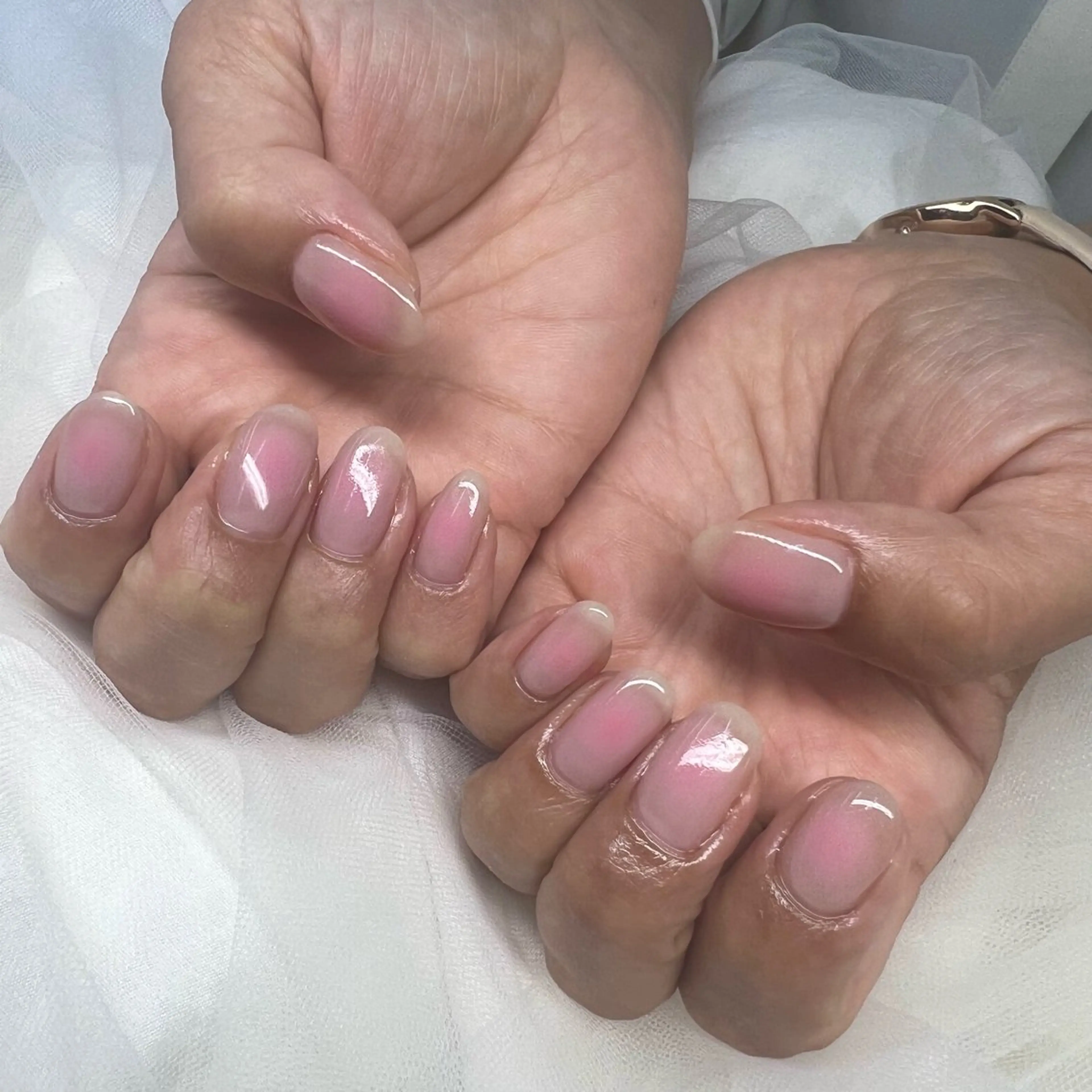 【 オフあり 】 チークネイル 🩵の写真