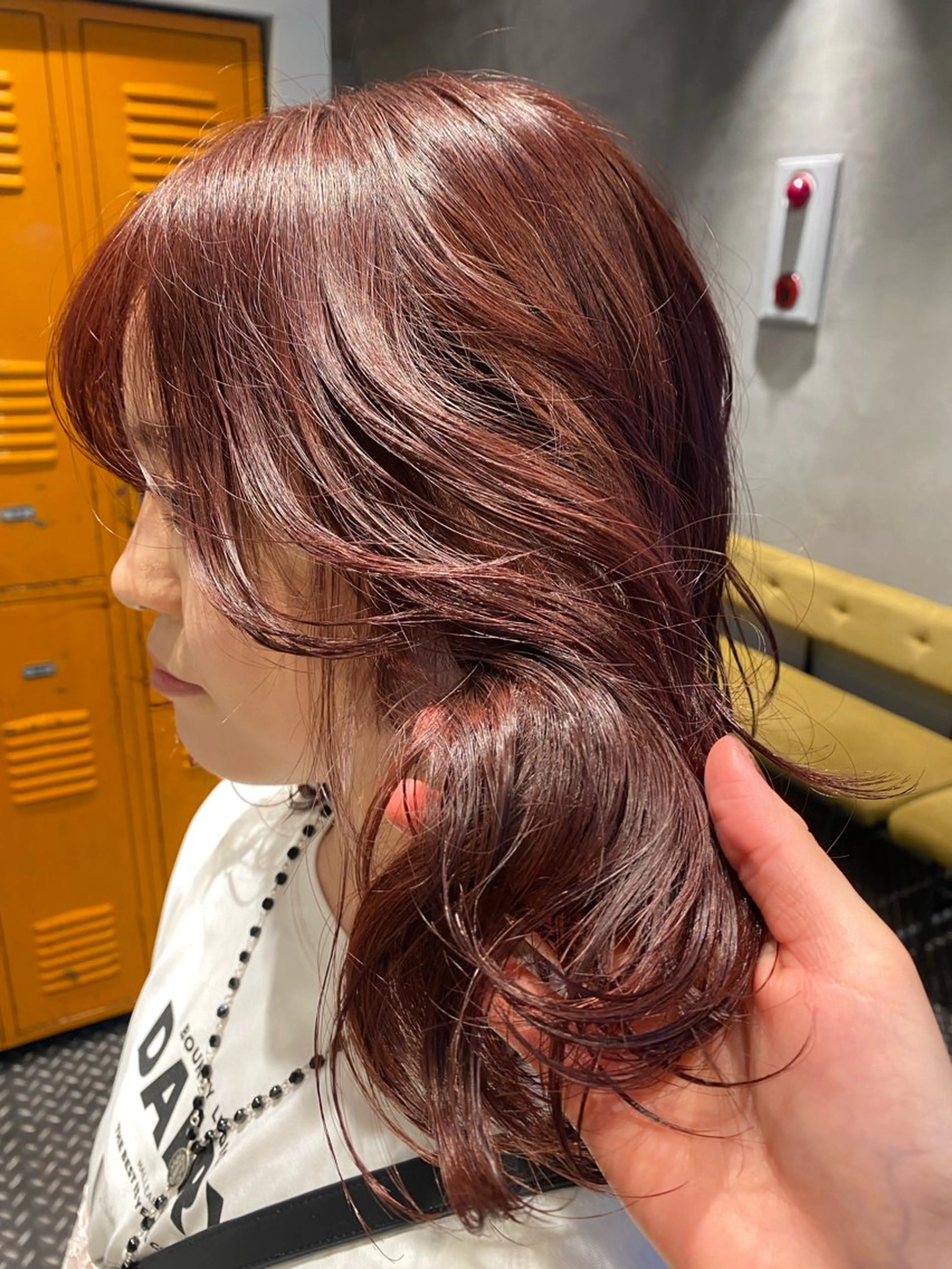 ミディアム カラー ヘアアレンジ marino マリノのヘアスタイル