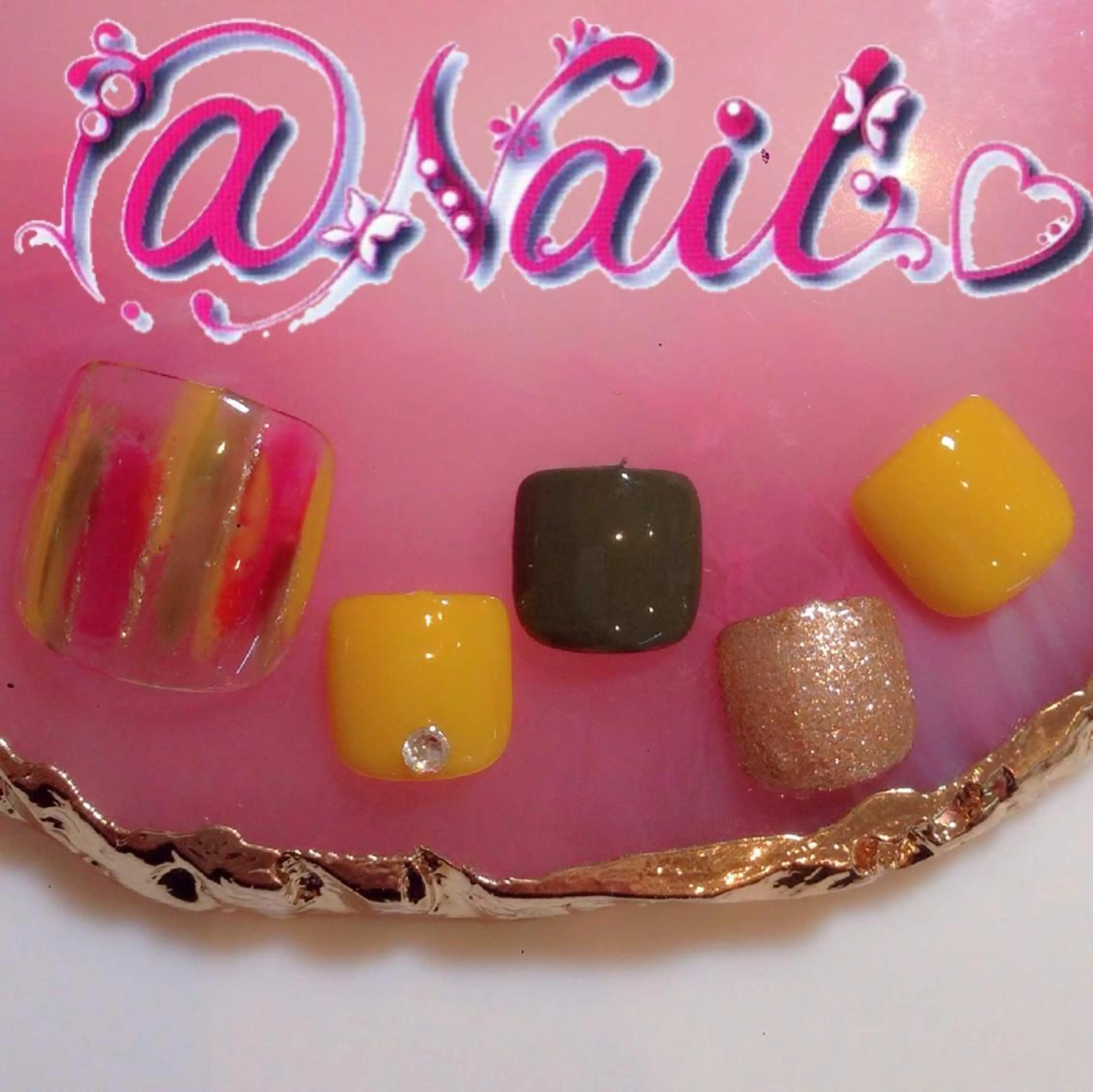 ネイル ネイルチップ 小尾 栞のネイルデザイン