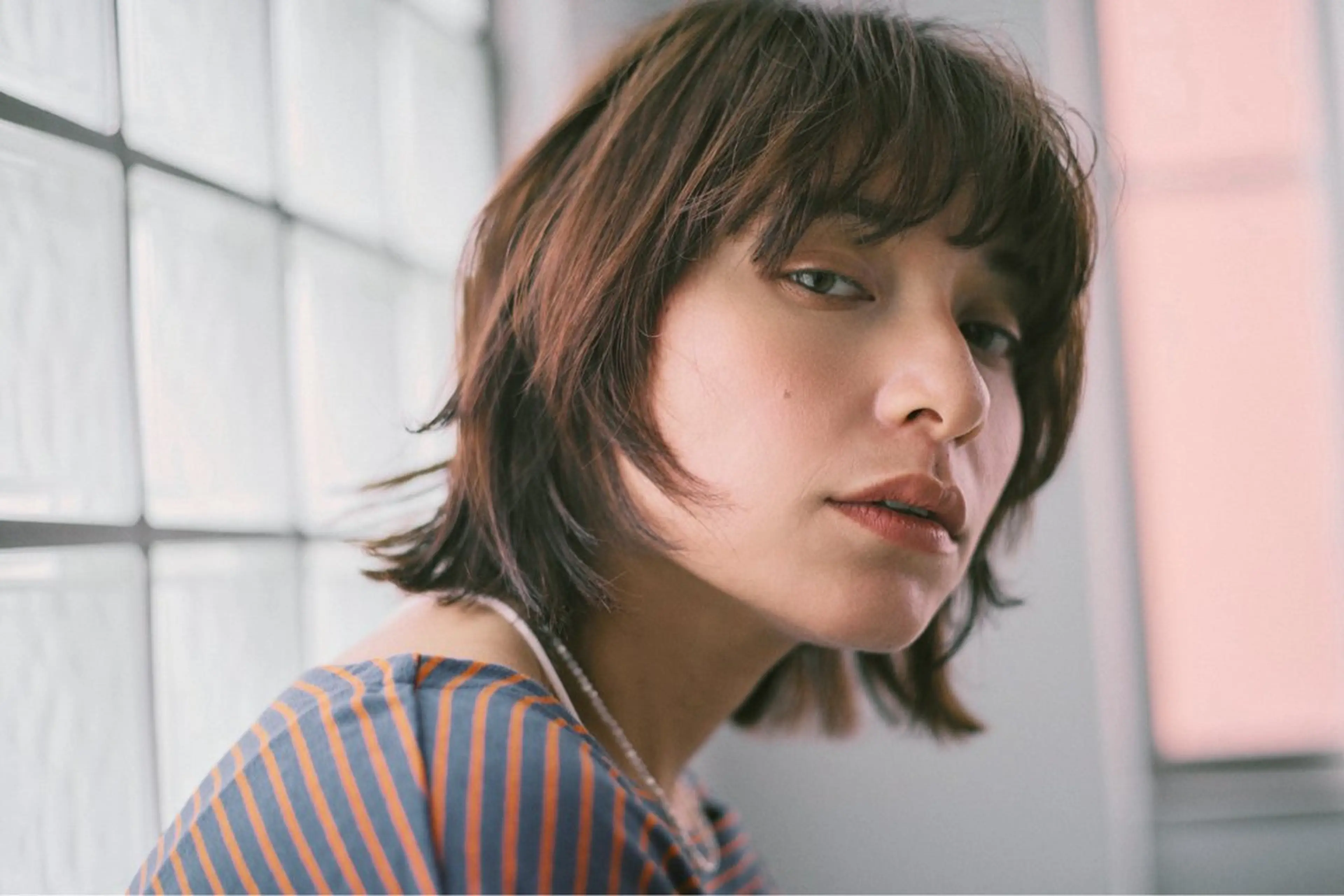 カラー ヘアカラー ナック美容室阿倍野店 リタッチモデル募集中のヘアスタイル