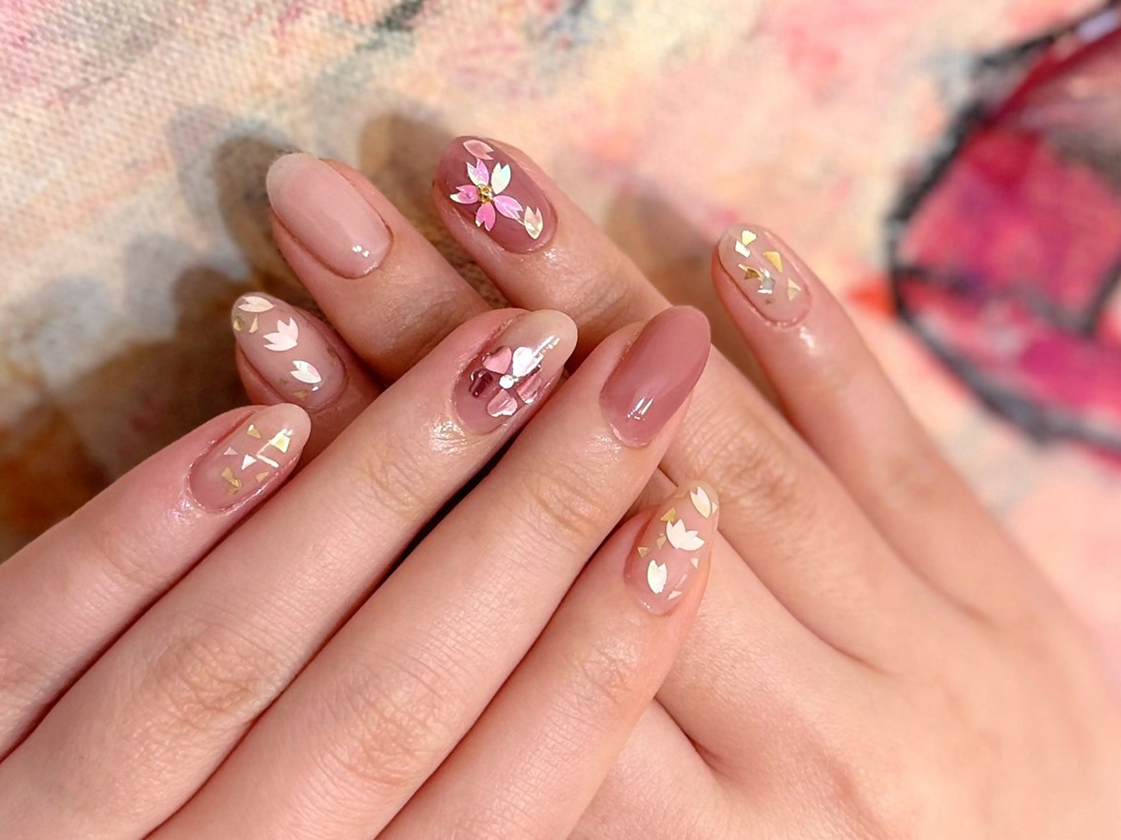 ネイル メンズネイル ハンドネイル マイムネイル所属・MIMnail メンズネイリストのネイルデザイン