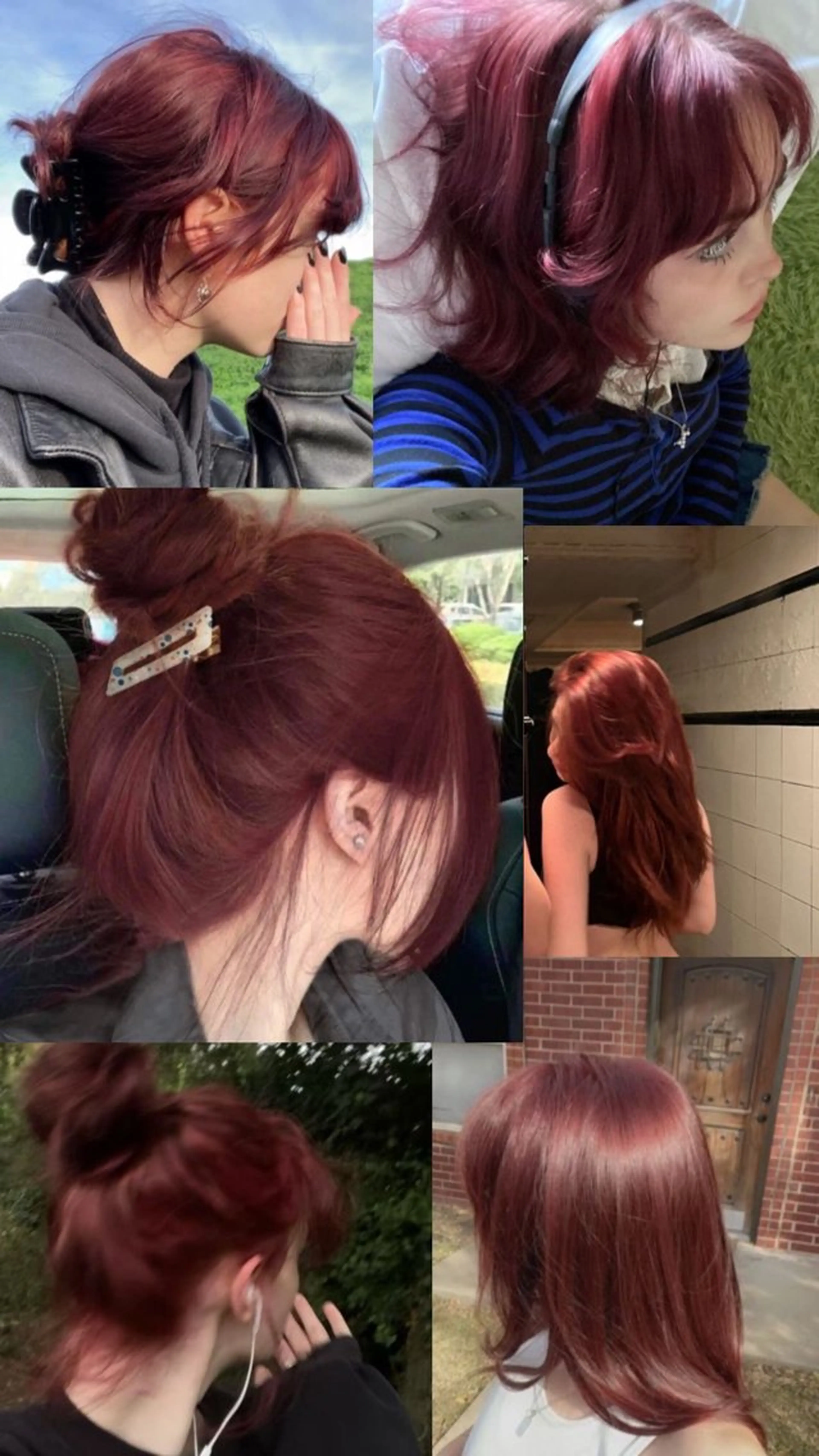 ロング カラー パーマ カット ヘアカラー トリートメント 表参道🌿赤み消し カラー/チナツのヘアスタイル