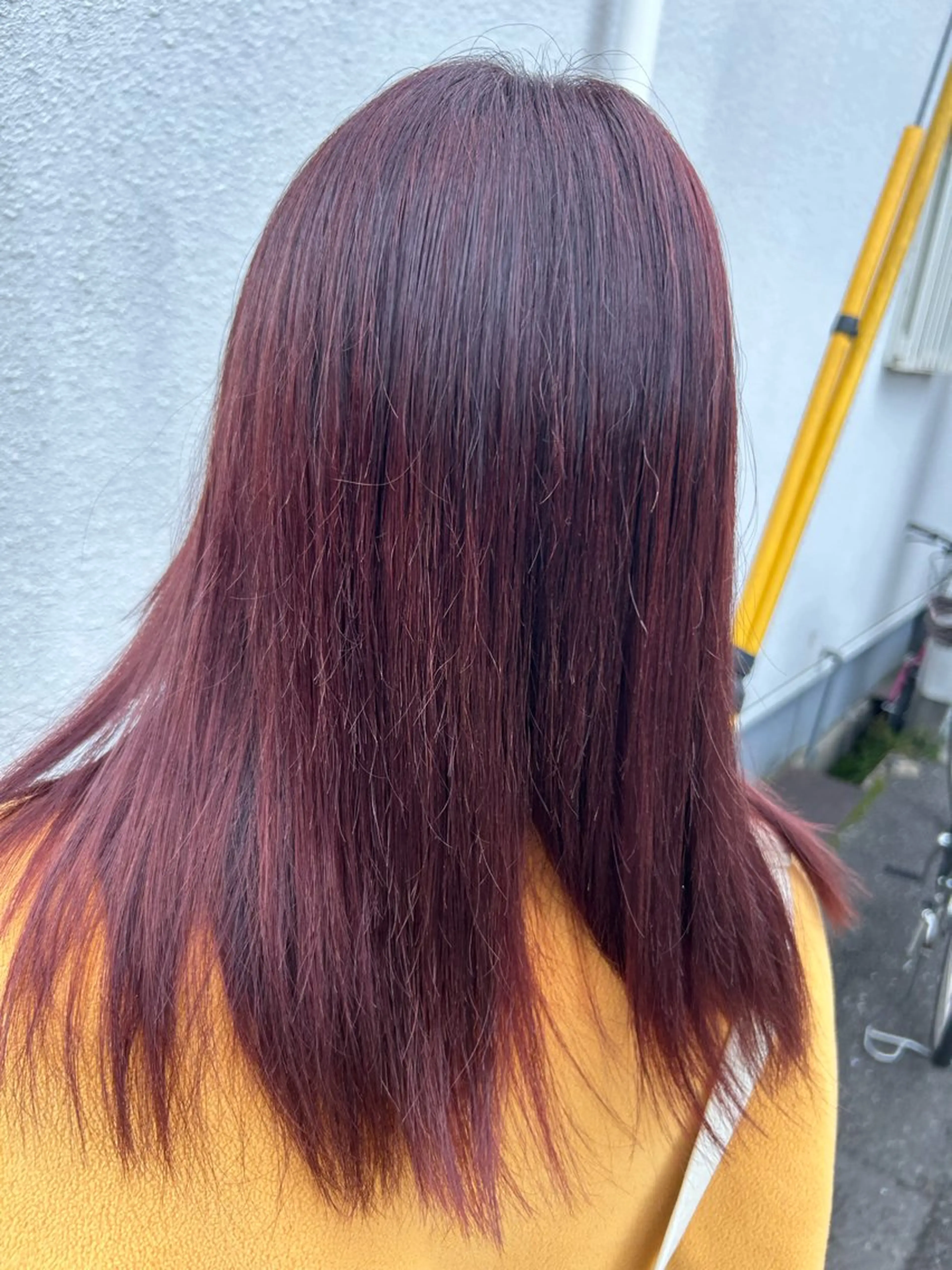 ロング 谷 未来美のヘアスタイル