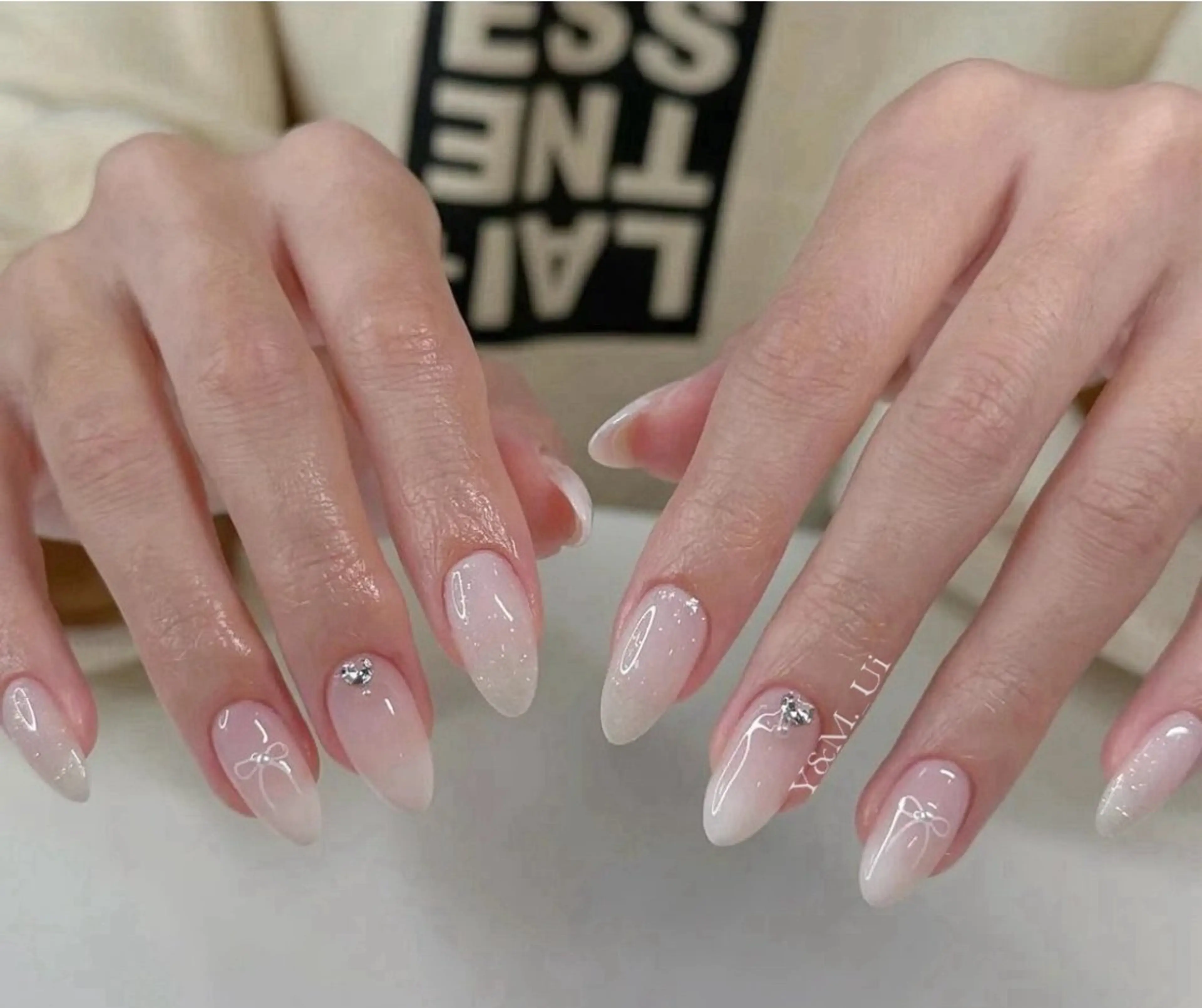 ネイル ハンドネイル Ui_Amor (パラジェル)のネイルデザイン