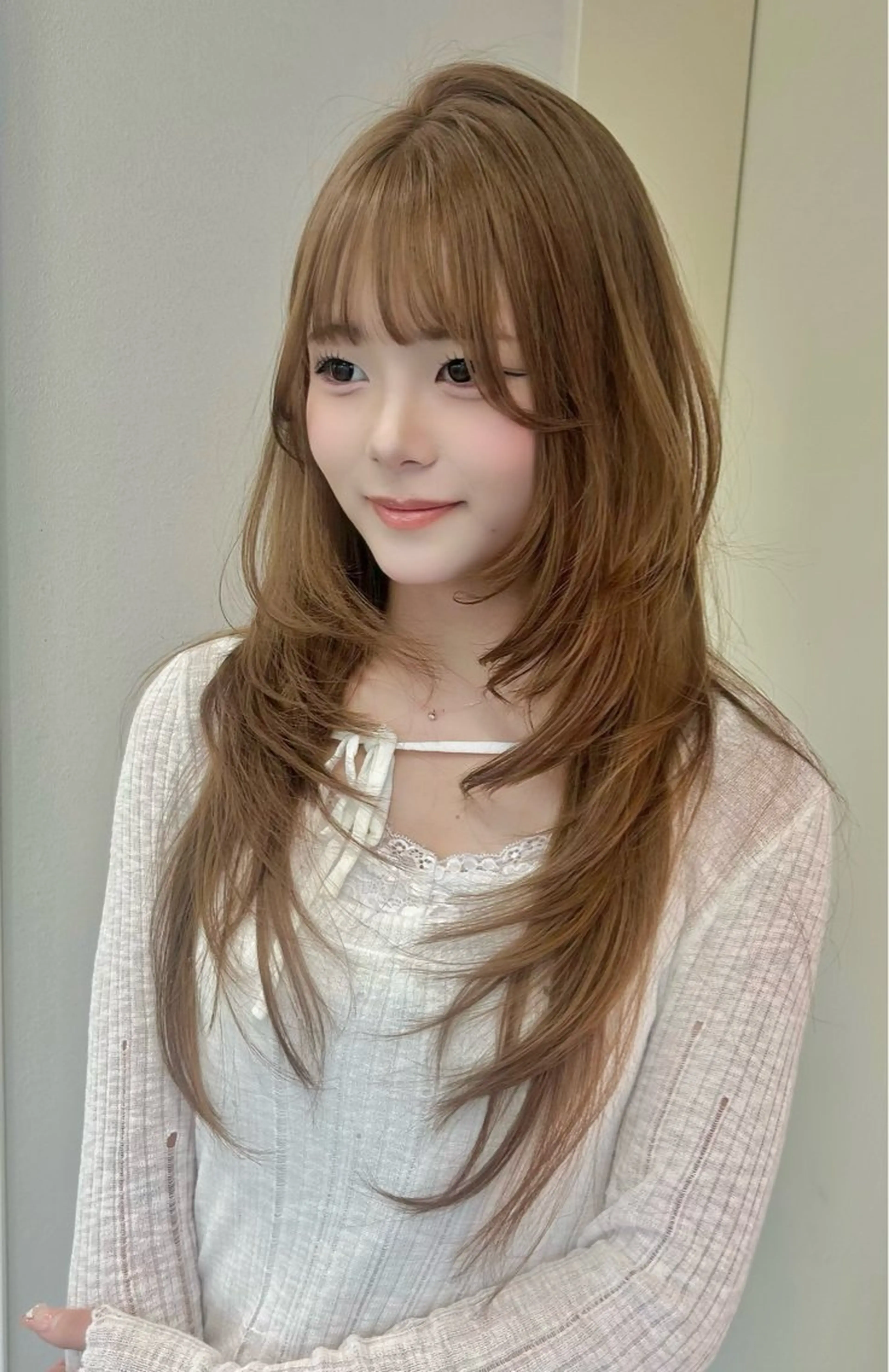 カラー カット ヘアカラー トリートメント GiseL ハイトー ンSa_ya🎀のヘアスタイル